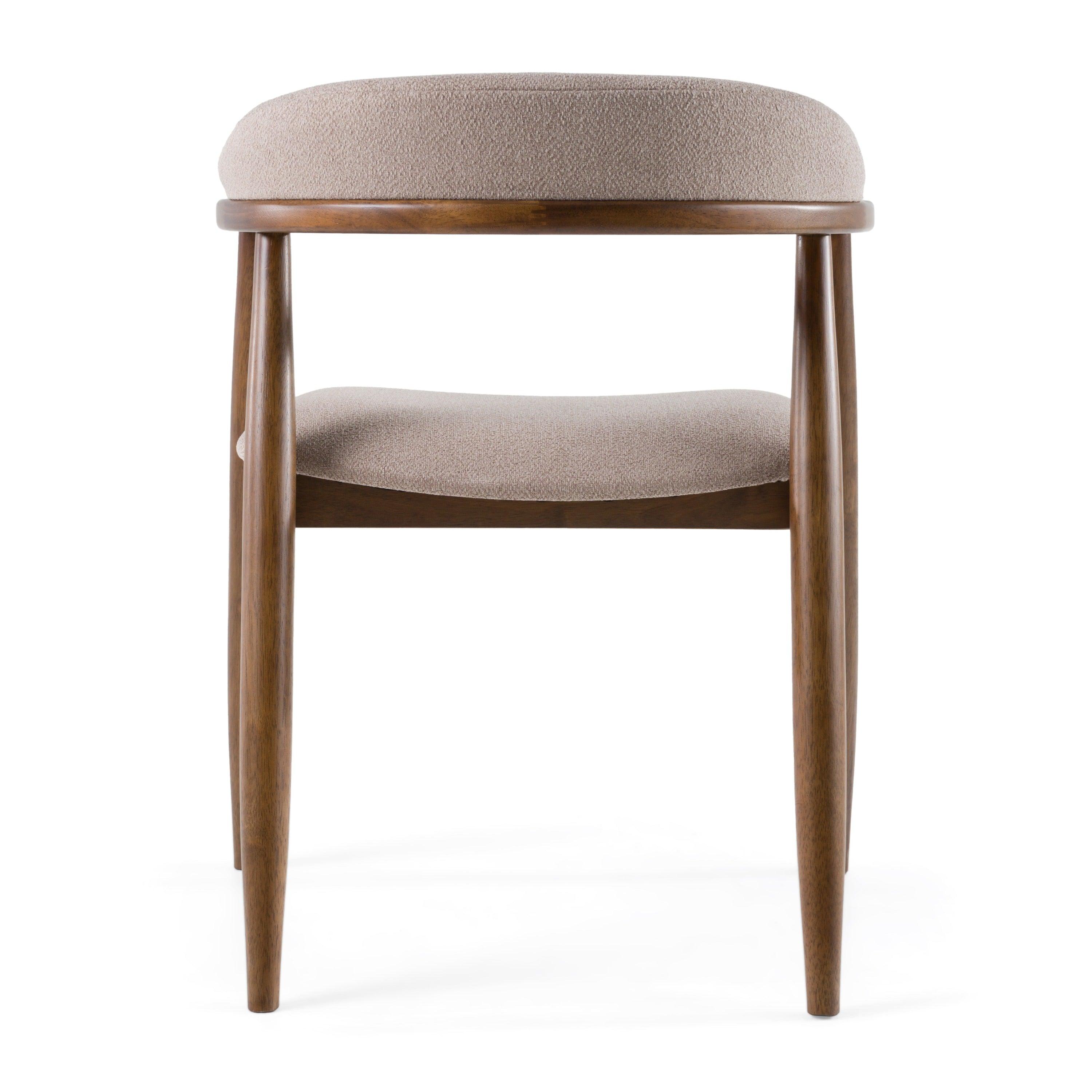 Modrest Cohen MidCentury Modern Fabric Dining Chair