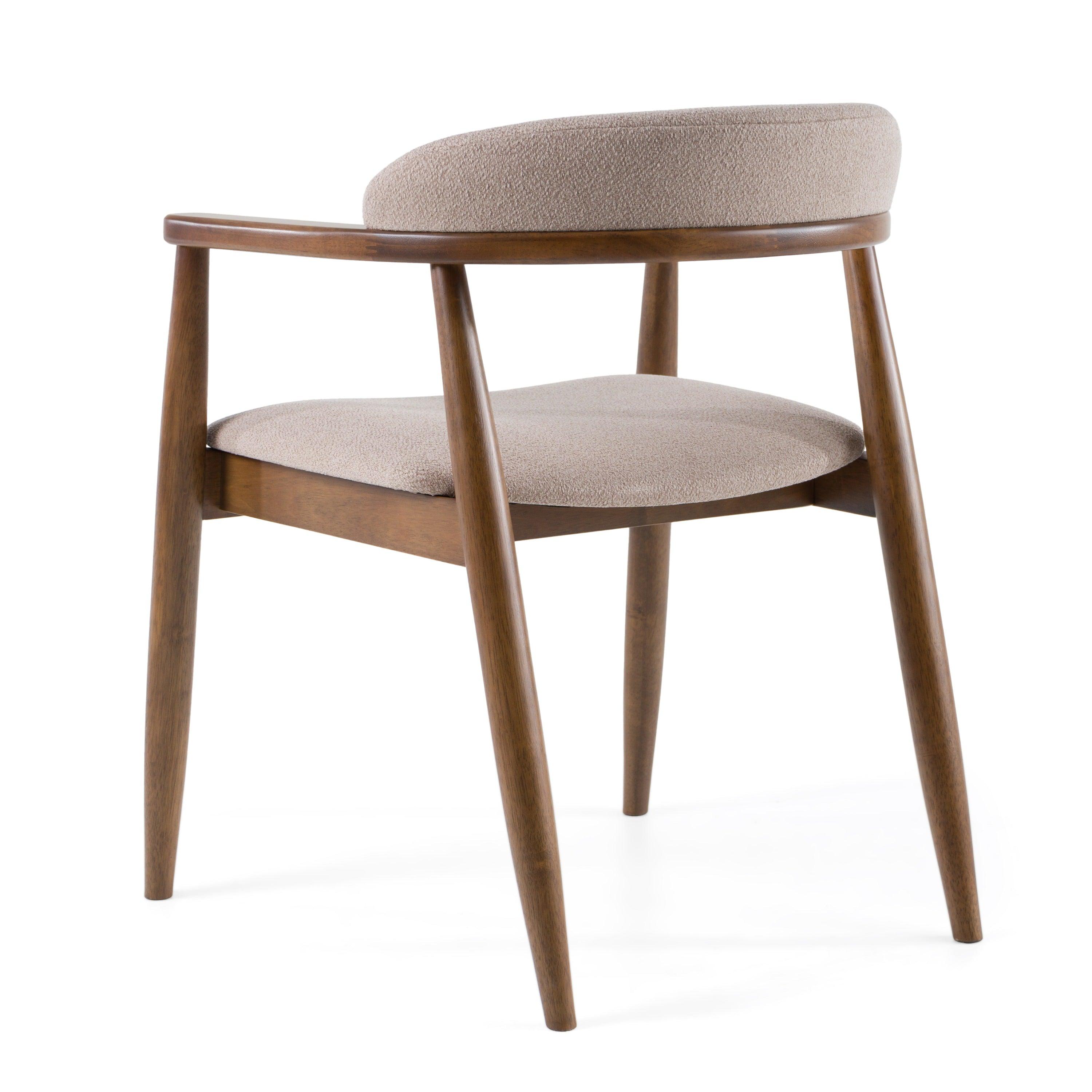 Modrest Cohen MidCentury Modern Fabric Dining Chair
