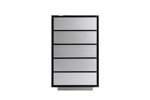 Concord Modern Marble and Ash and Aluminum Chest