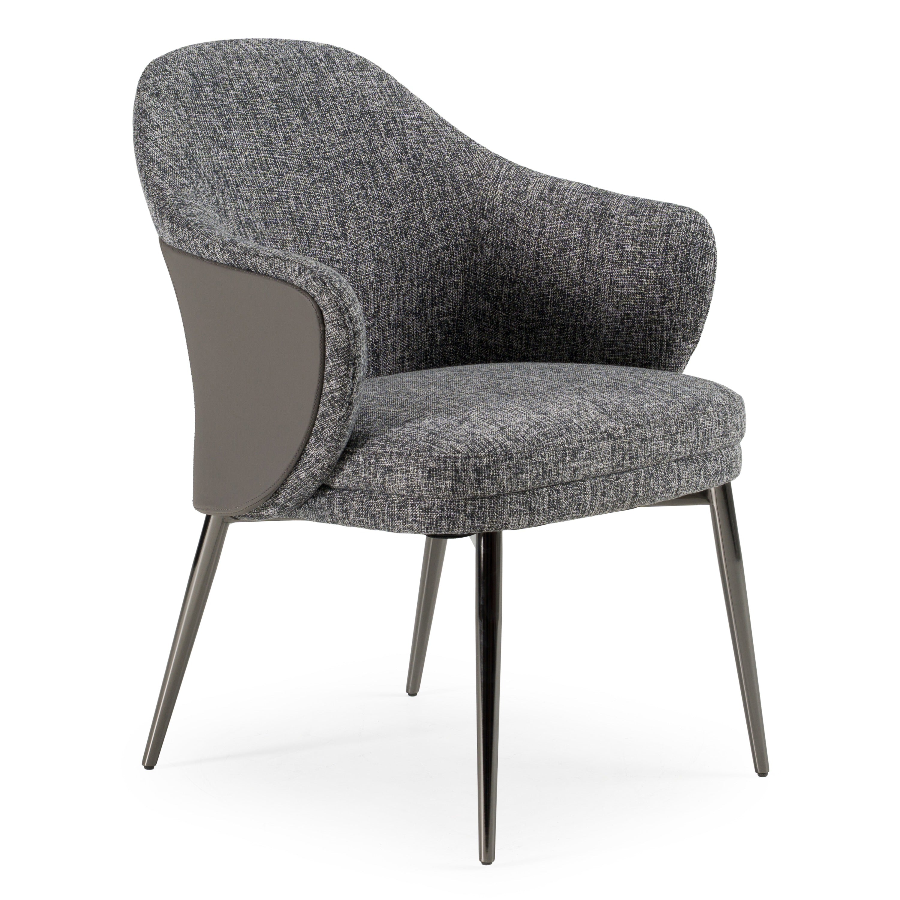 Skyline and Cora Modern Crocodile and Fabric & Leatherette Dining Set