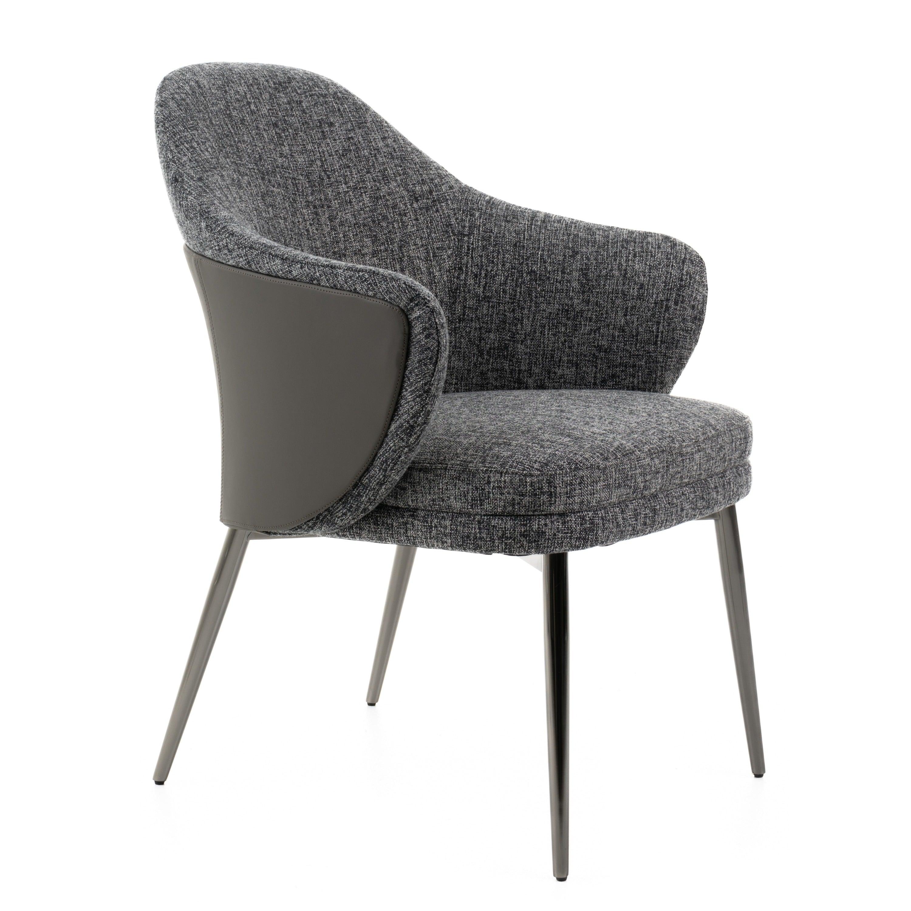 Modrest Cora Modern Fabric Leatherette Dining Chair