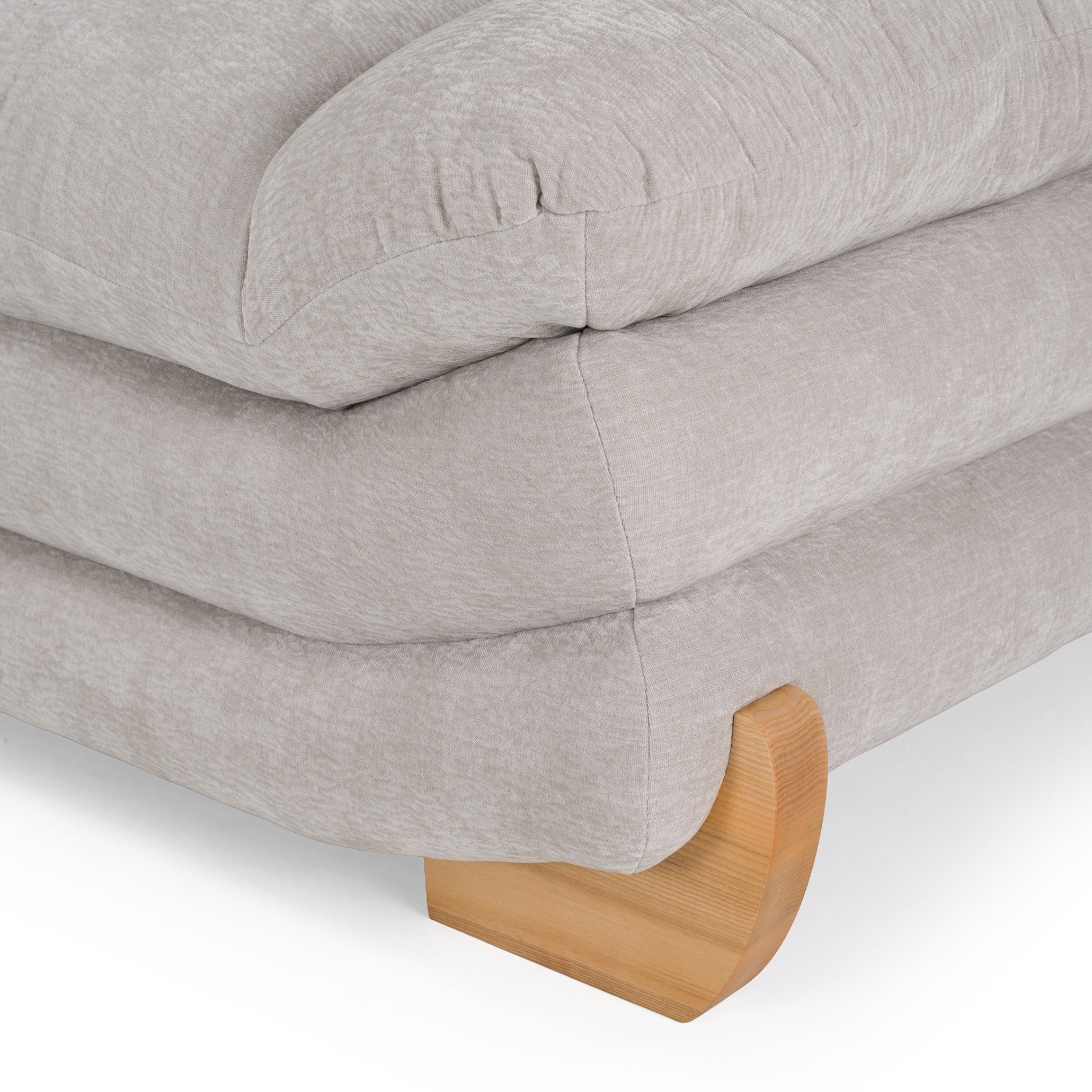Crockett - Modern Fabric Sectional Sofa