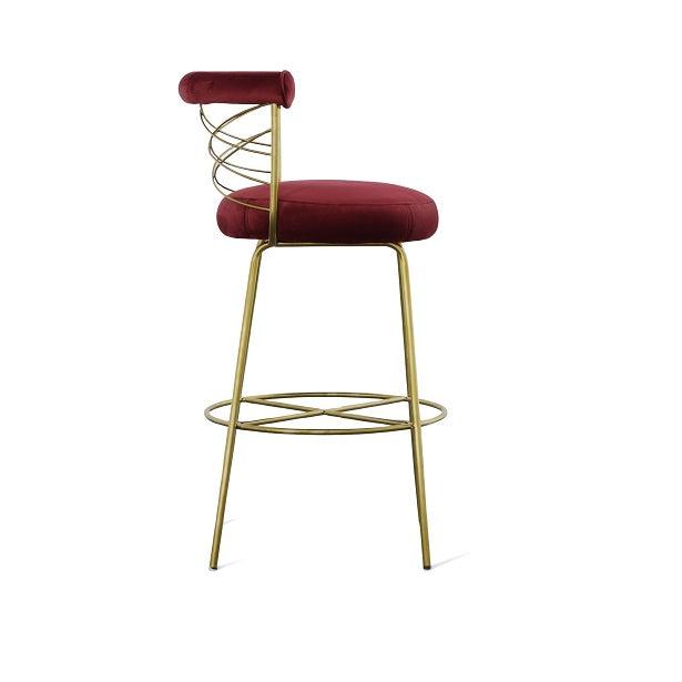 Modrest Dakin Modern Glam Barstool