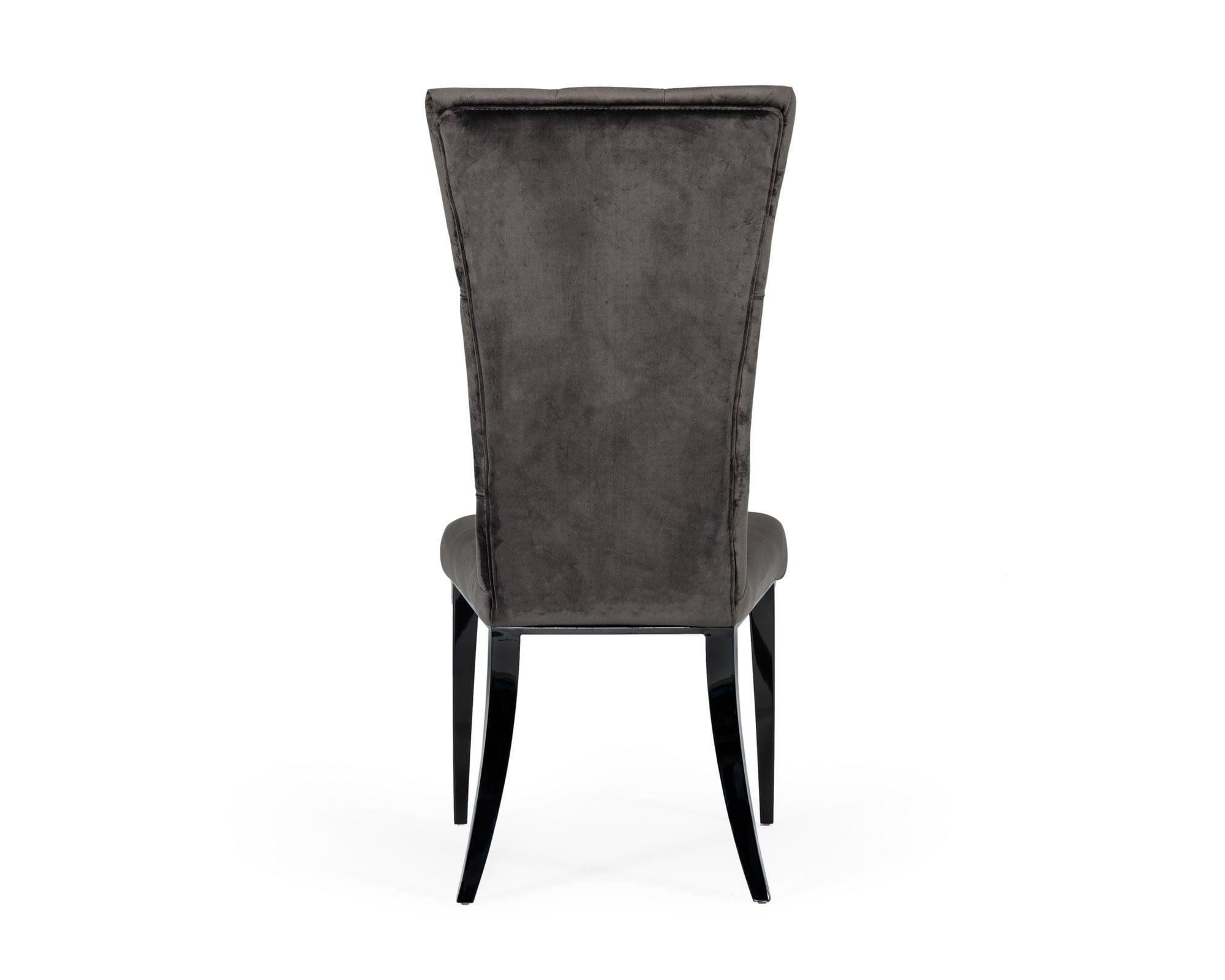 Modrest Darley Modern Velvet Dining Chair Set of 2