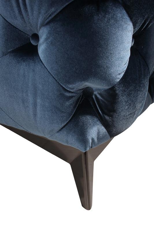 Divani Casa Delilah Modern Fabric Loveseat