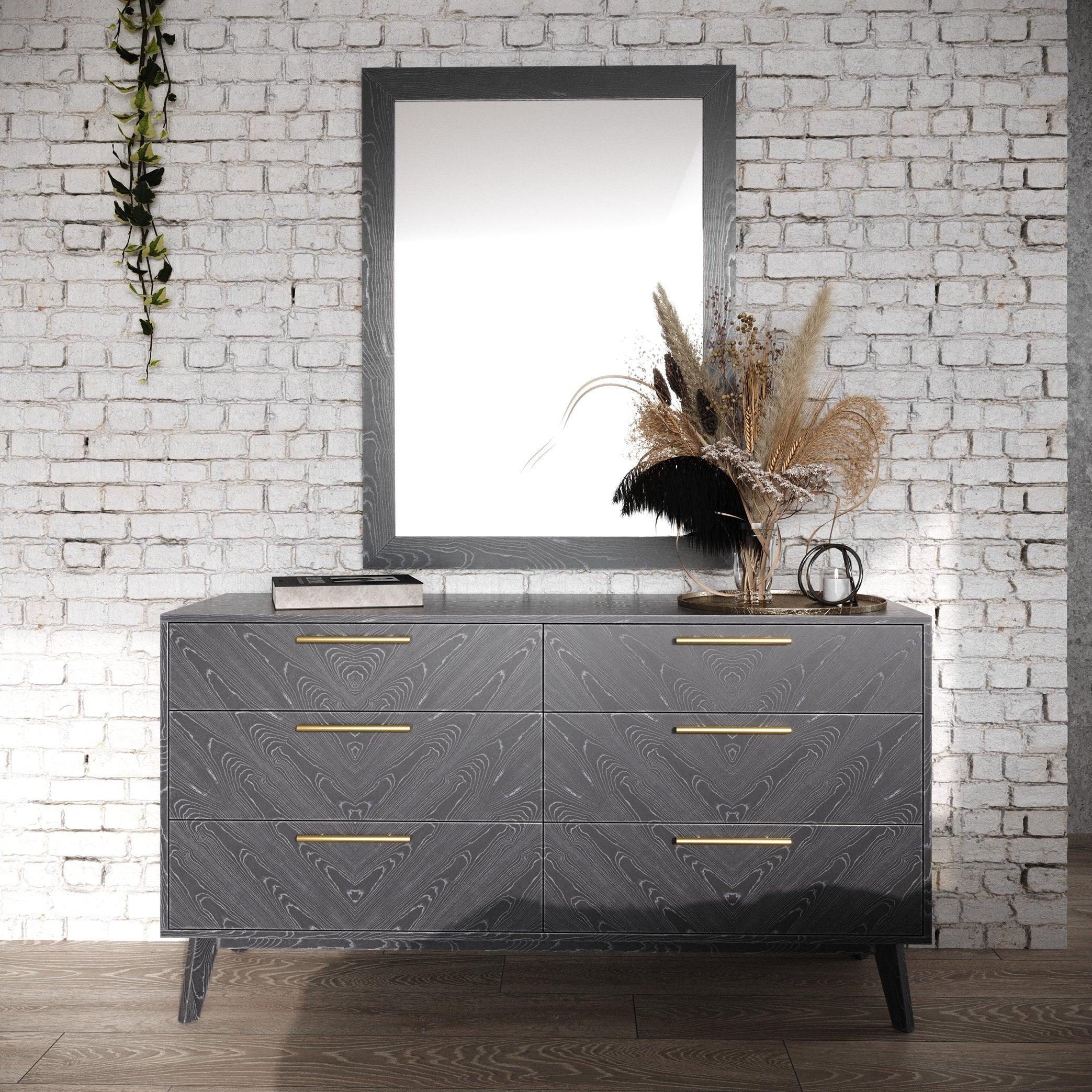 Modrest Diana - Modern Ash Mirror-Mirror-VIG-Wall2Wall Furnishings