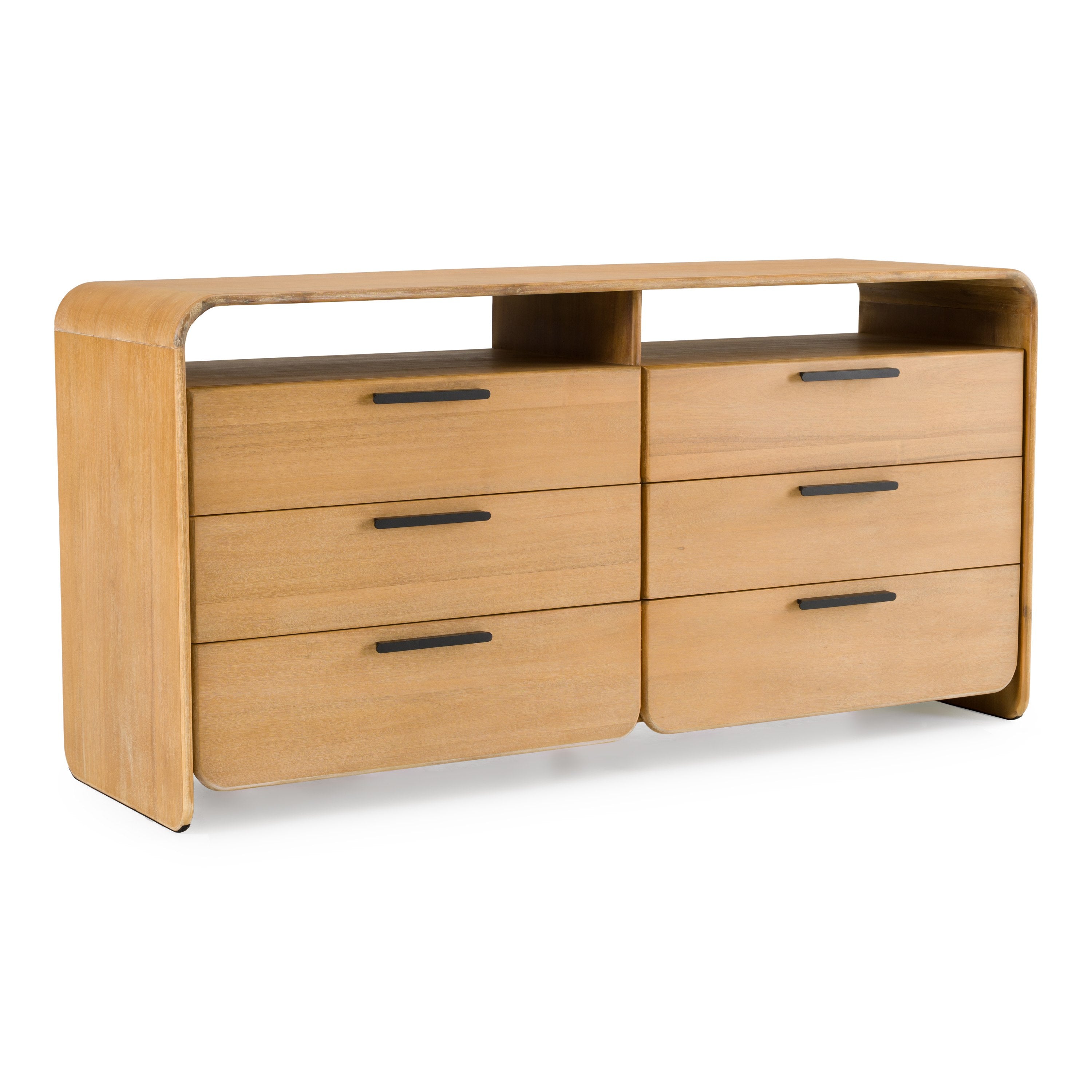 Dresden Modern Natural Acacia Dresser