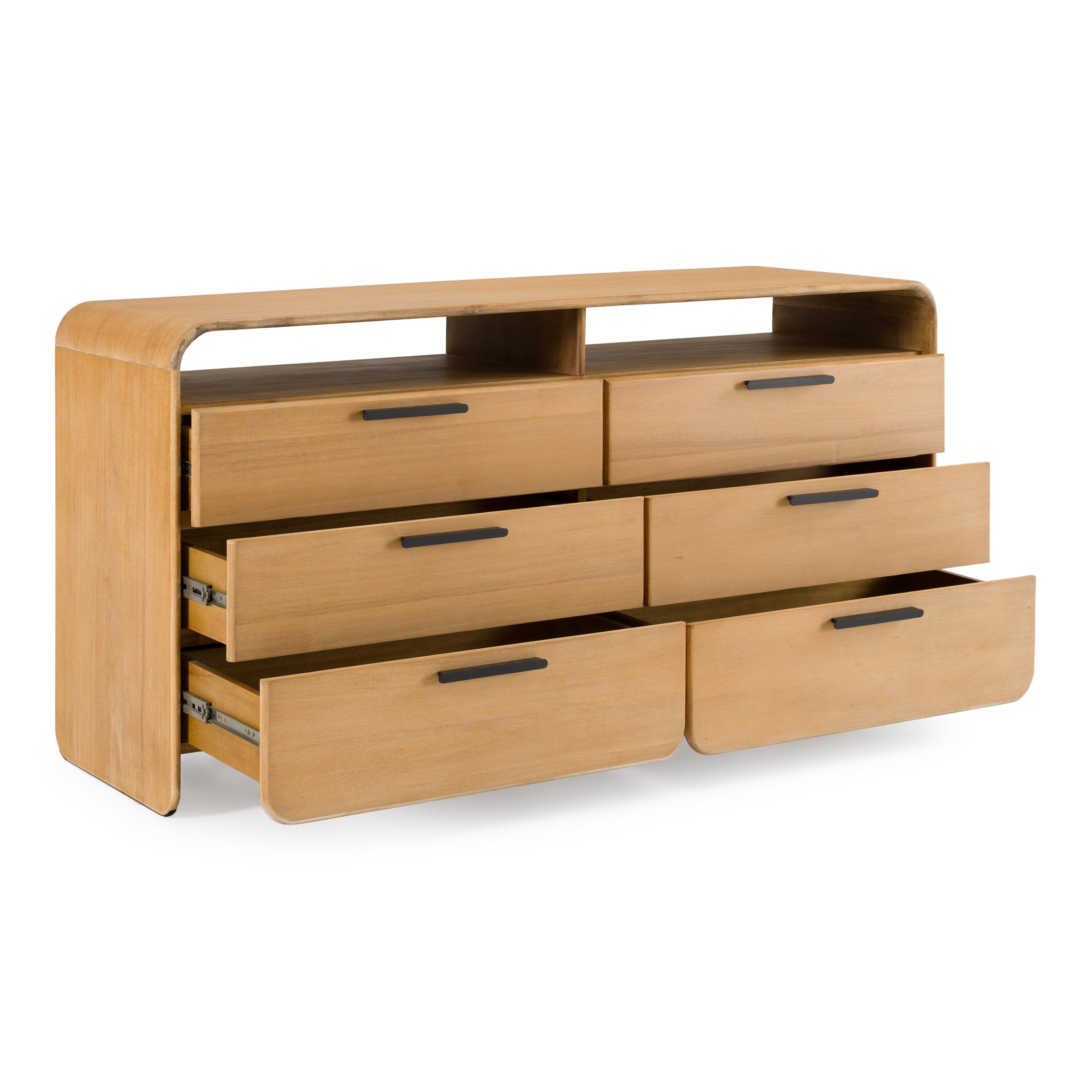 Dresden Modern Natural Acacia Dresser