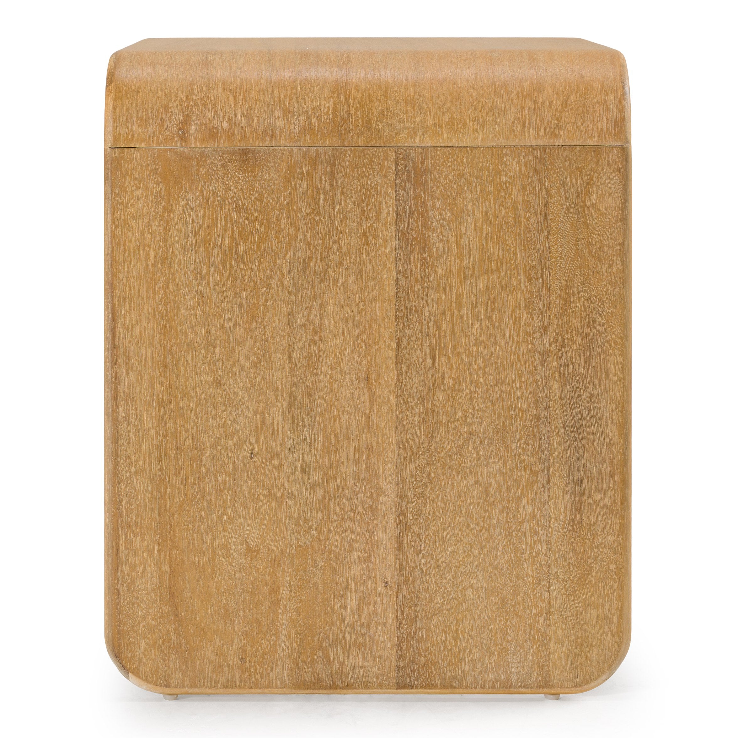 Dresden Modern Natural Acacia 1Drawer Nightstand