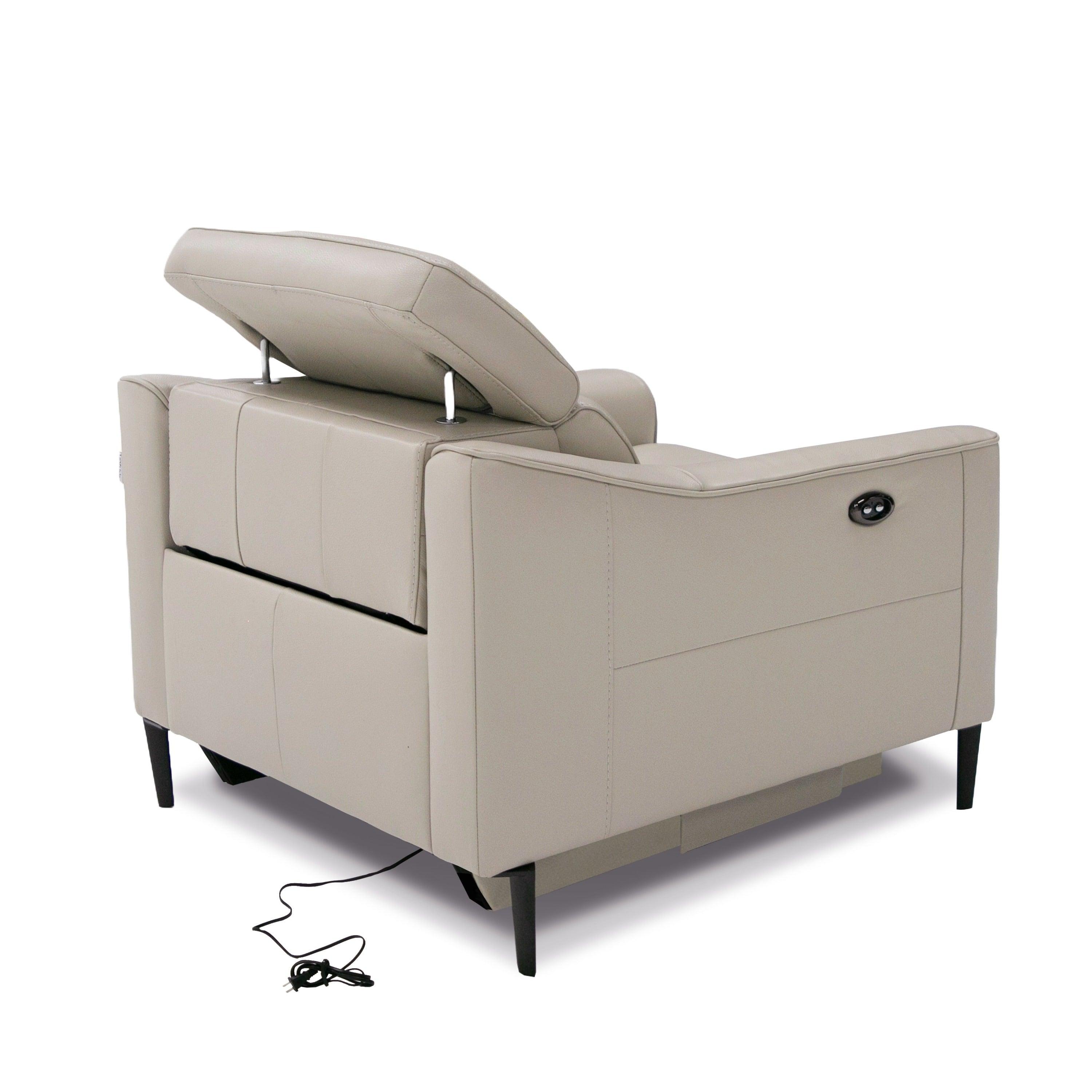 Divani Casa Eden Modern Leather Armchair