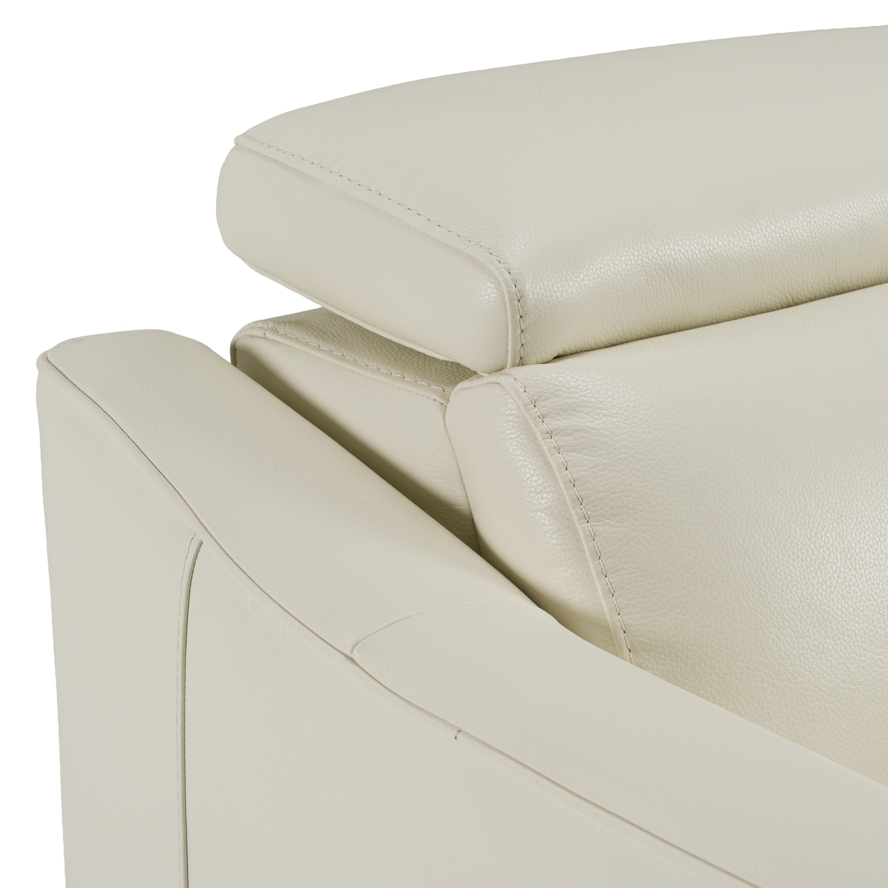 Eden Modern Leather Sofa With 2 Recliners