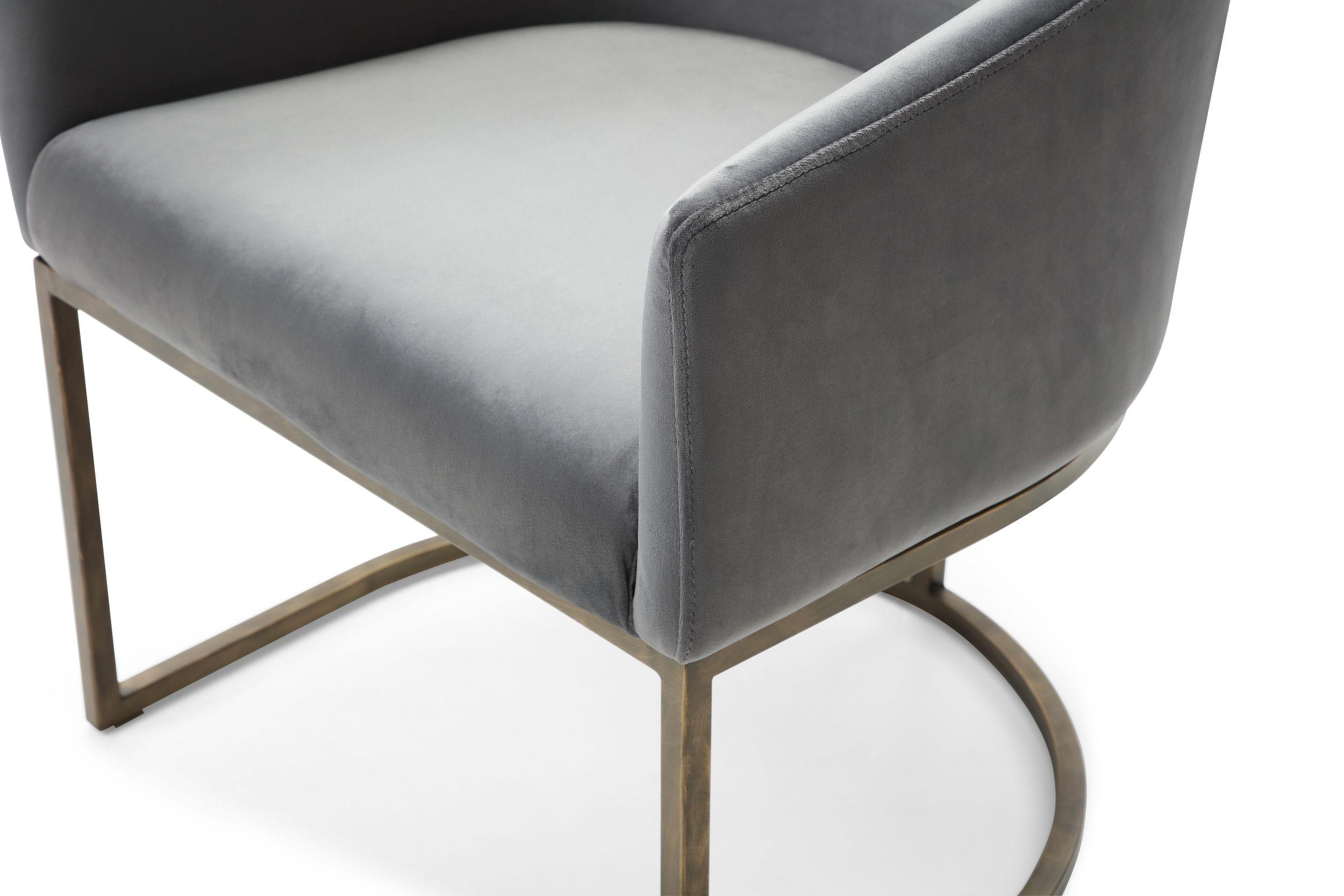 Modrest Elisa Modern Velvet Dining Chair