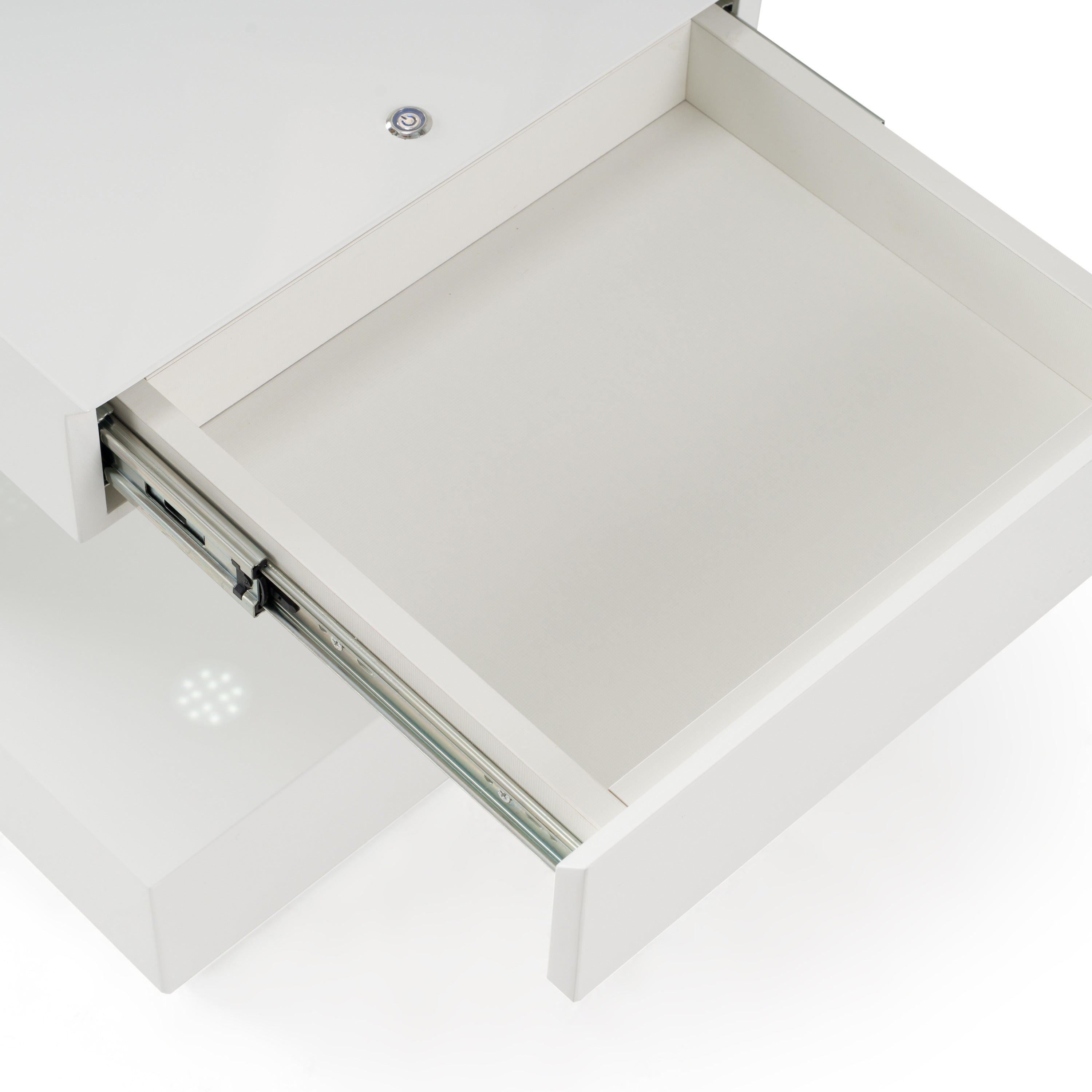 Esso Modern Glossy Tall Nightstand