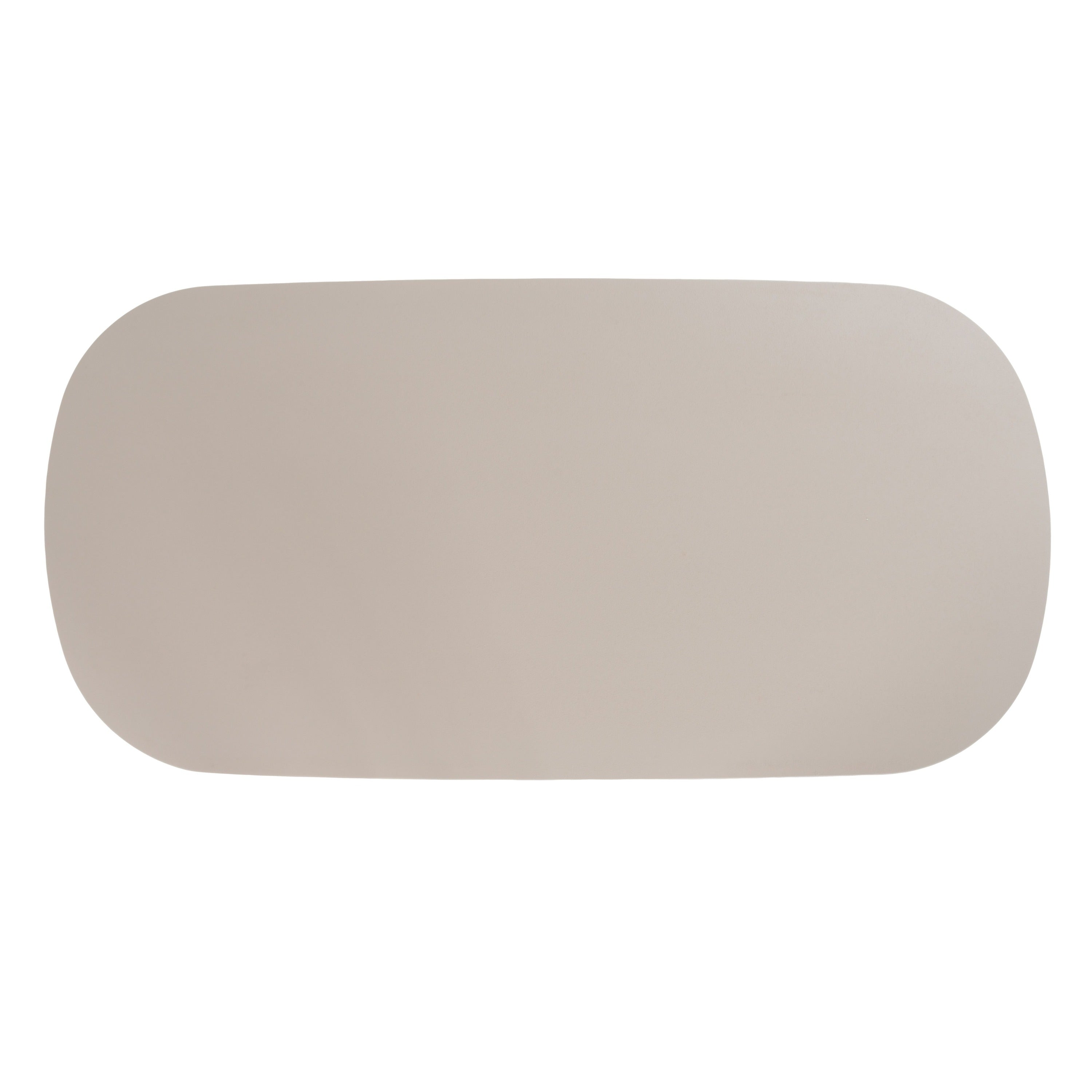 Evermore Modern Faux Cement Oval Dining Table
