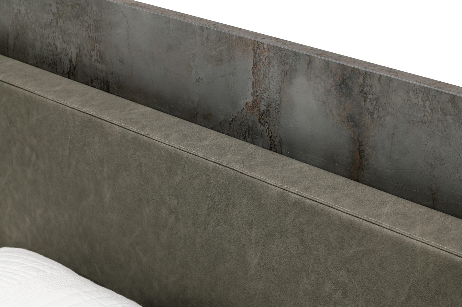 Nova Domus Ferrara Modern Volcano Oxide Bed