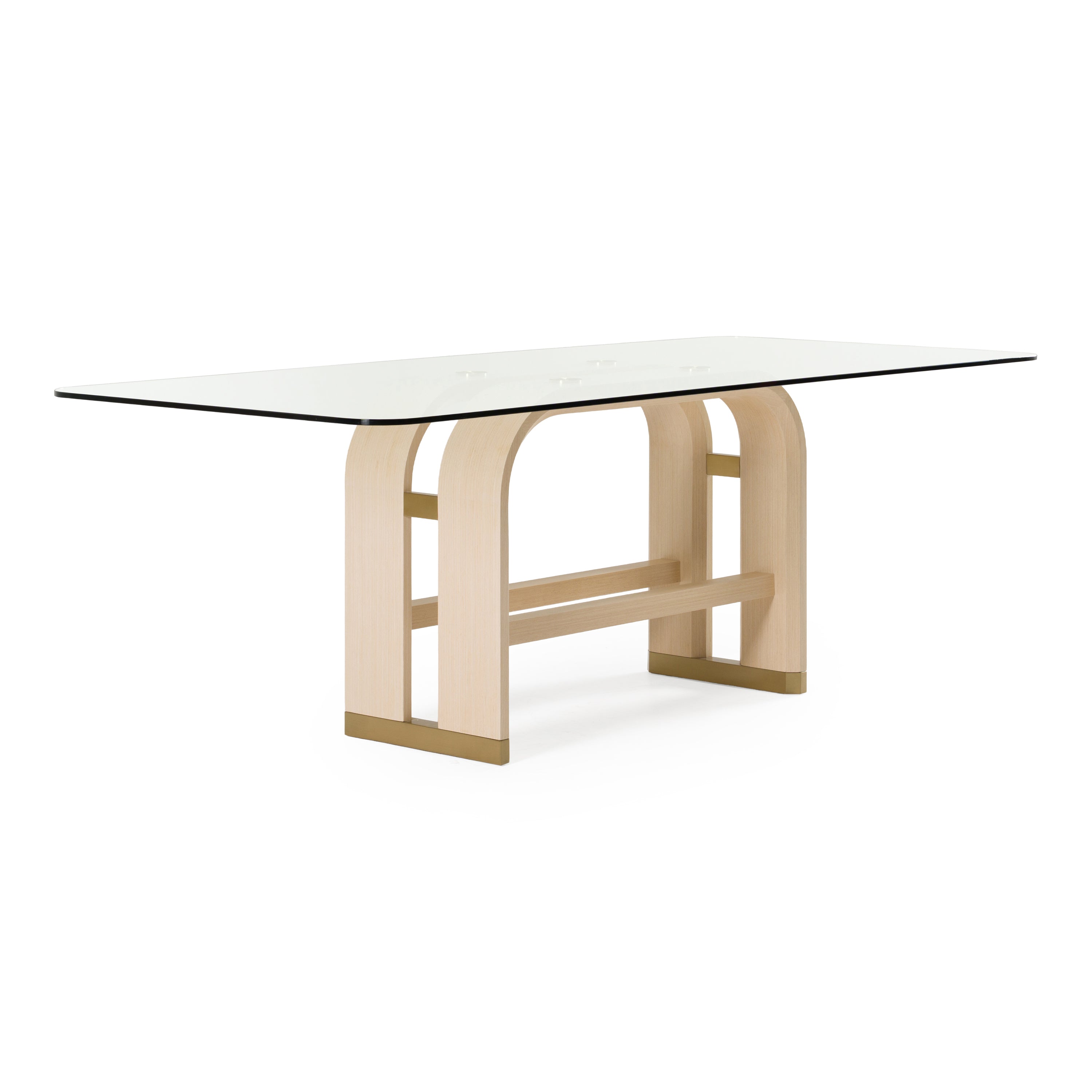 Florence Modern Glass Dining Table