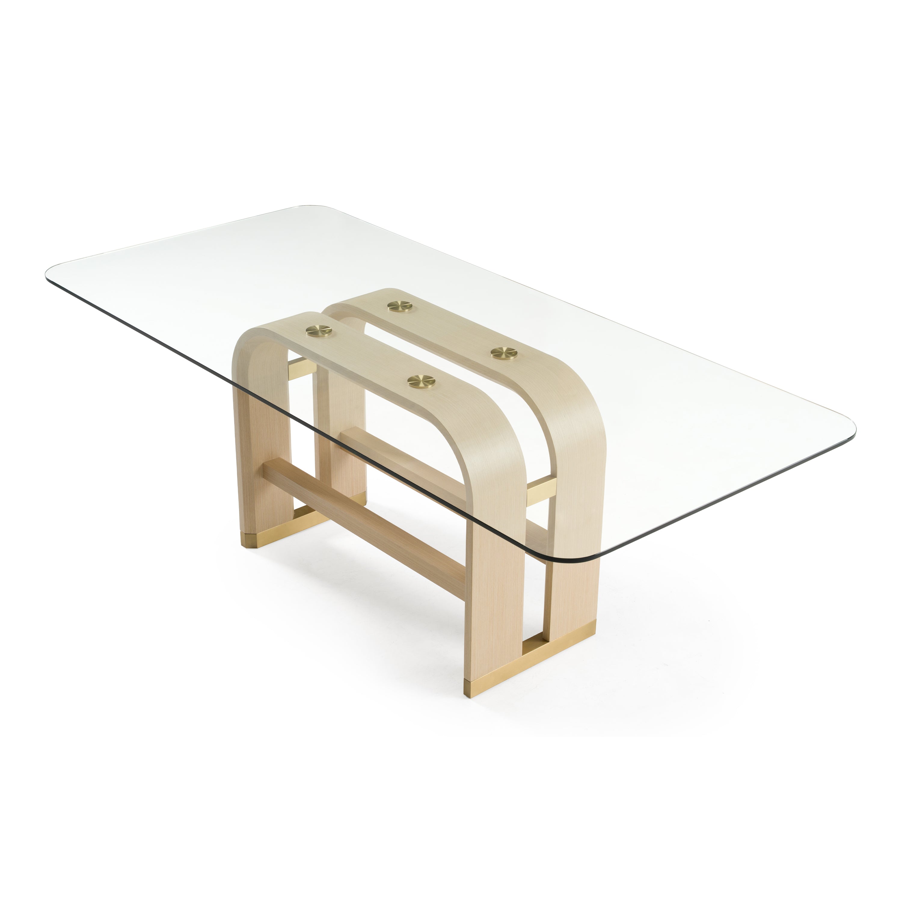 Florence Modern Glass Dining Table
