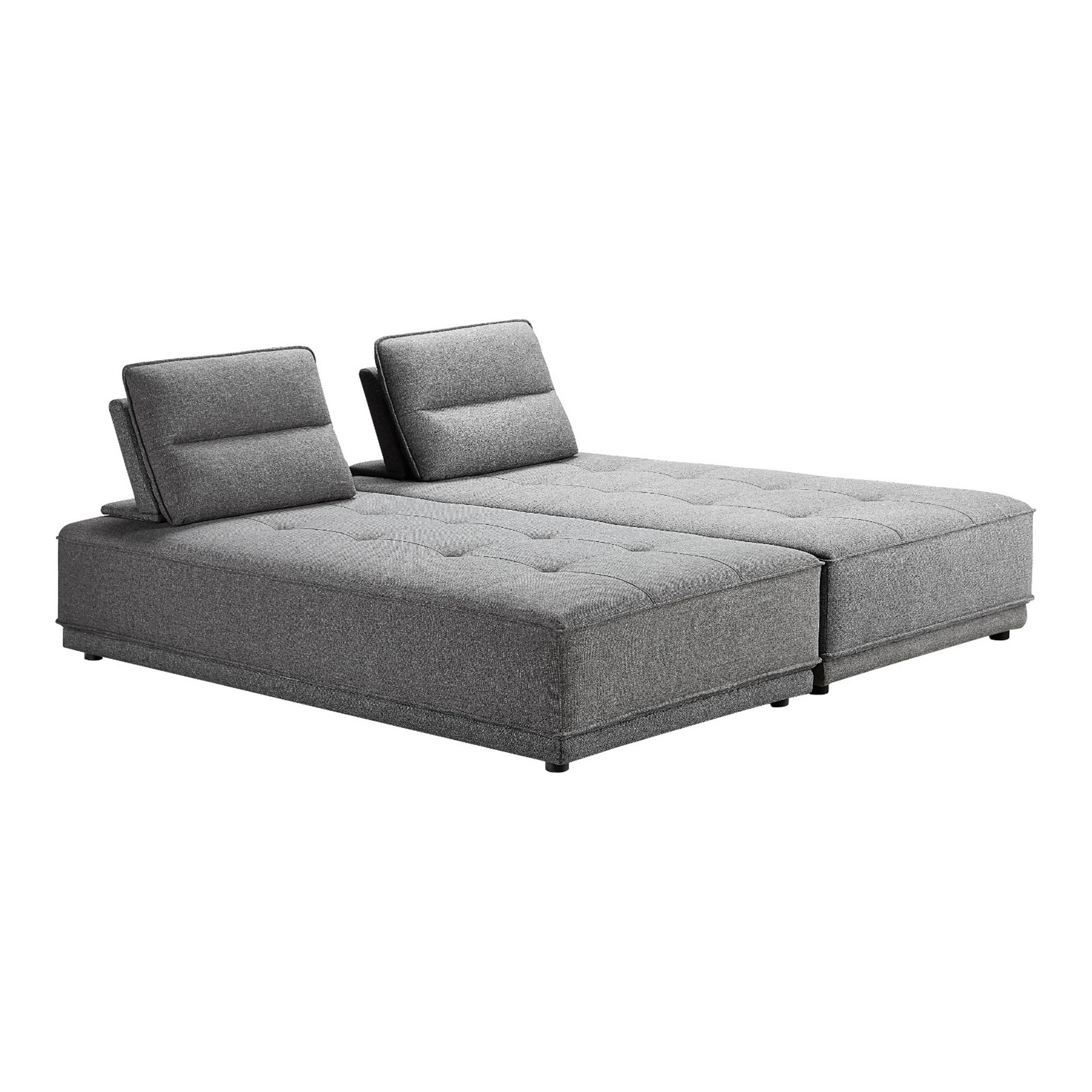 Glendale Modern Fabric Modular Sectional Sofa