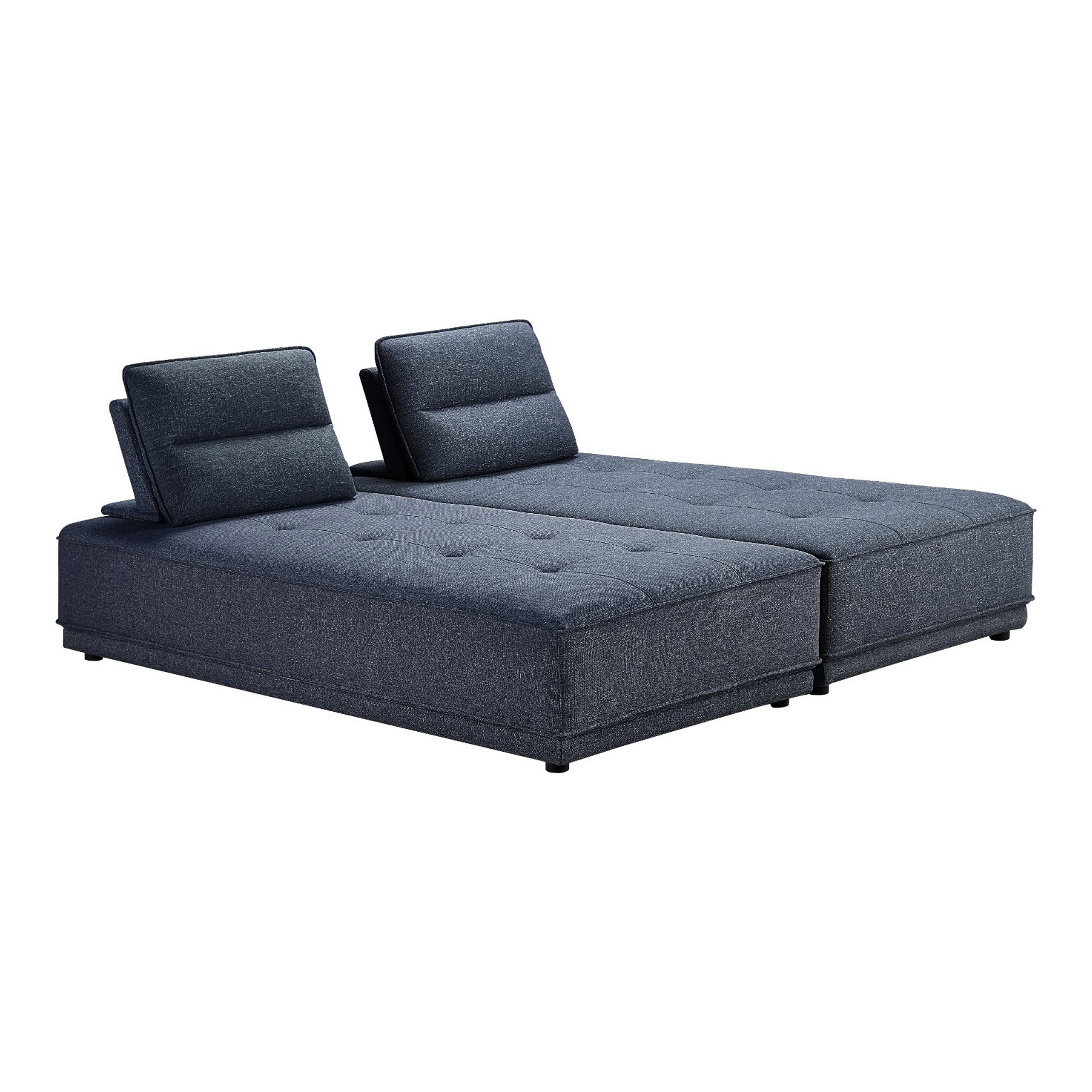 Glendale Modern Fabric Modular Sectional Sofa