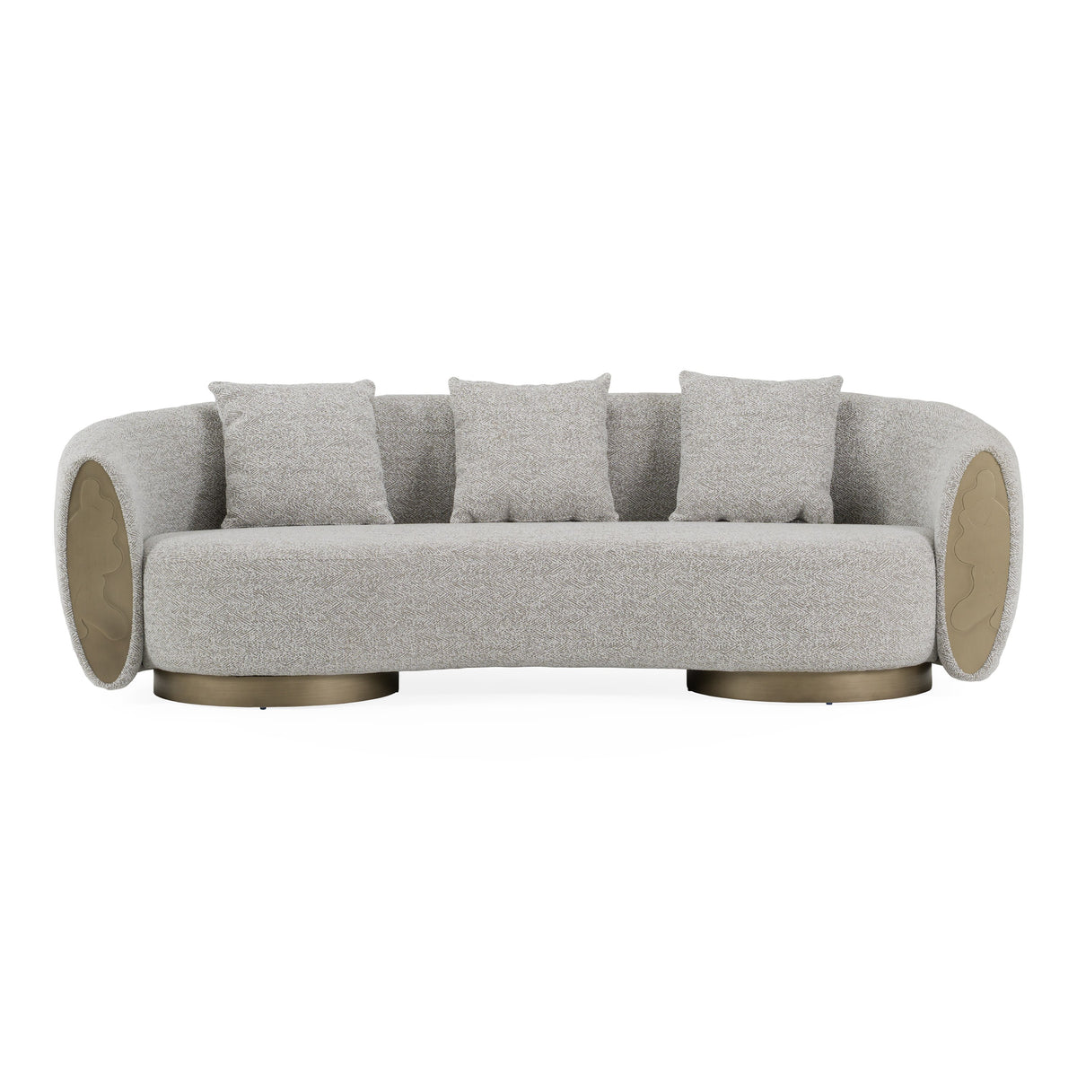 Glimpse - Modern Fabric and Antique Sofa