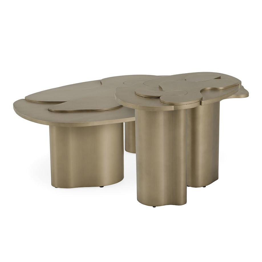 Glimpse - Modern Antique Nesting Coffee Table Set
