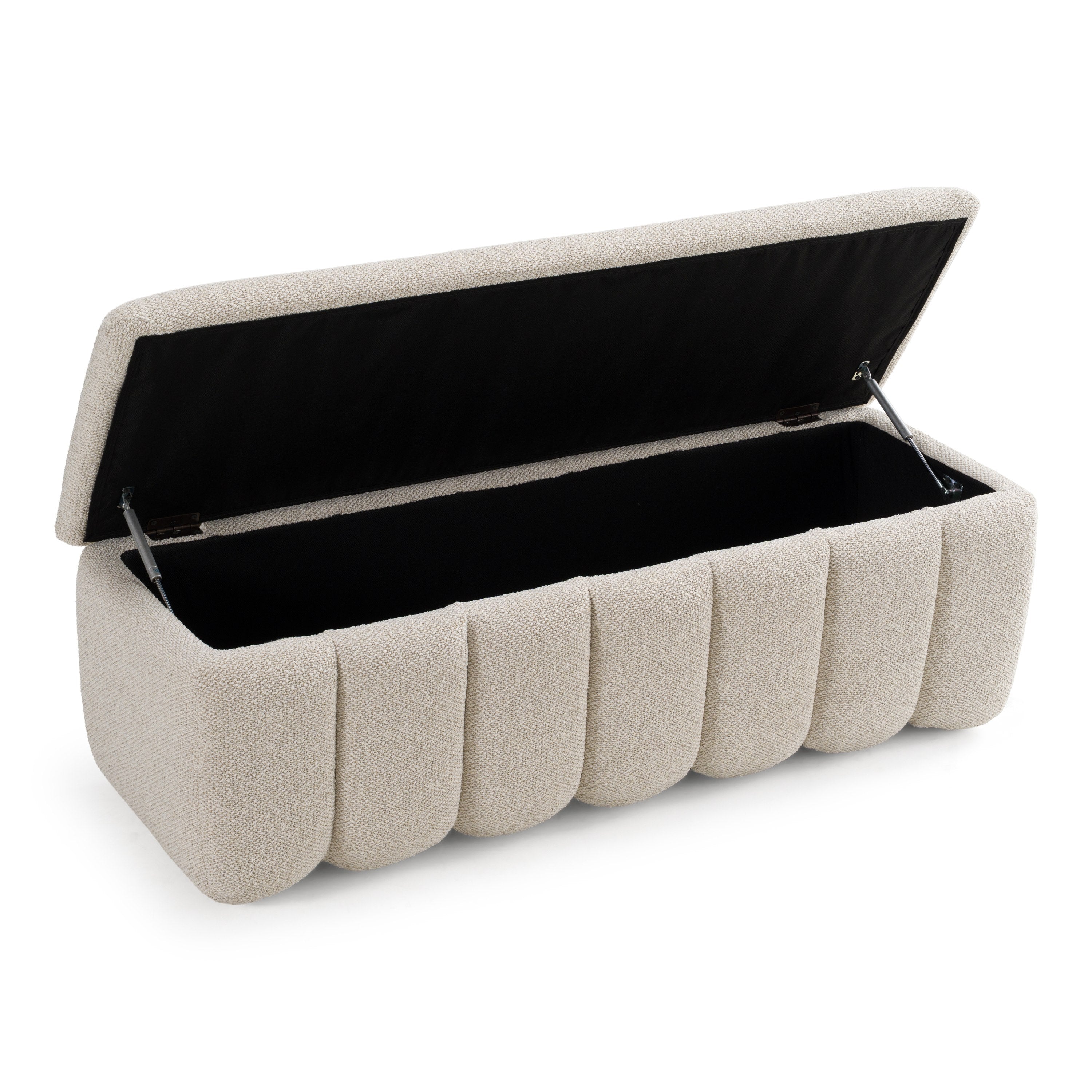 Harris Modern Fabric Bench w/ Storage