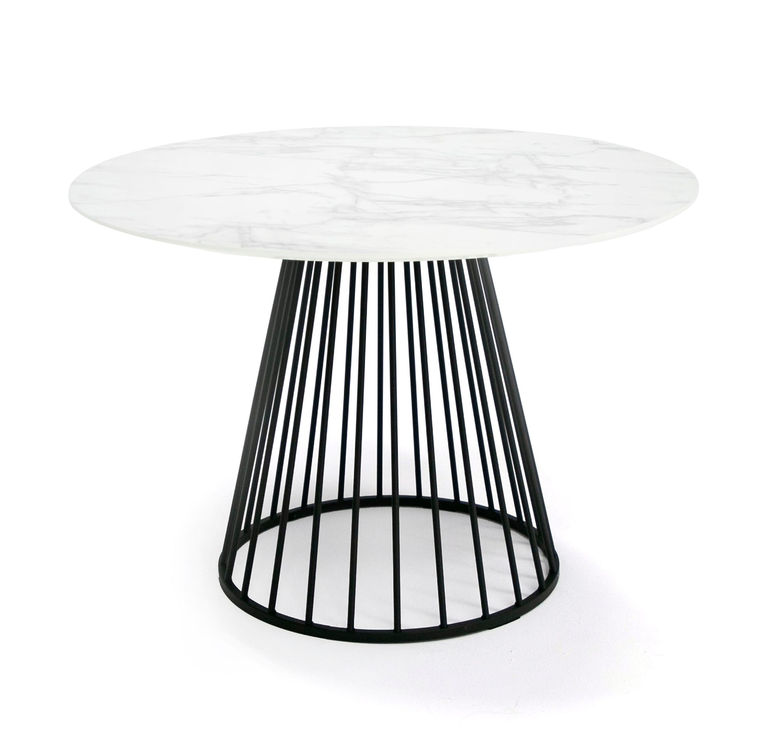 Modrest Holly - Modern Round and Dining Table-Dining Table-VIG-Wall2Wall Furnishings