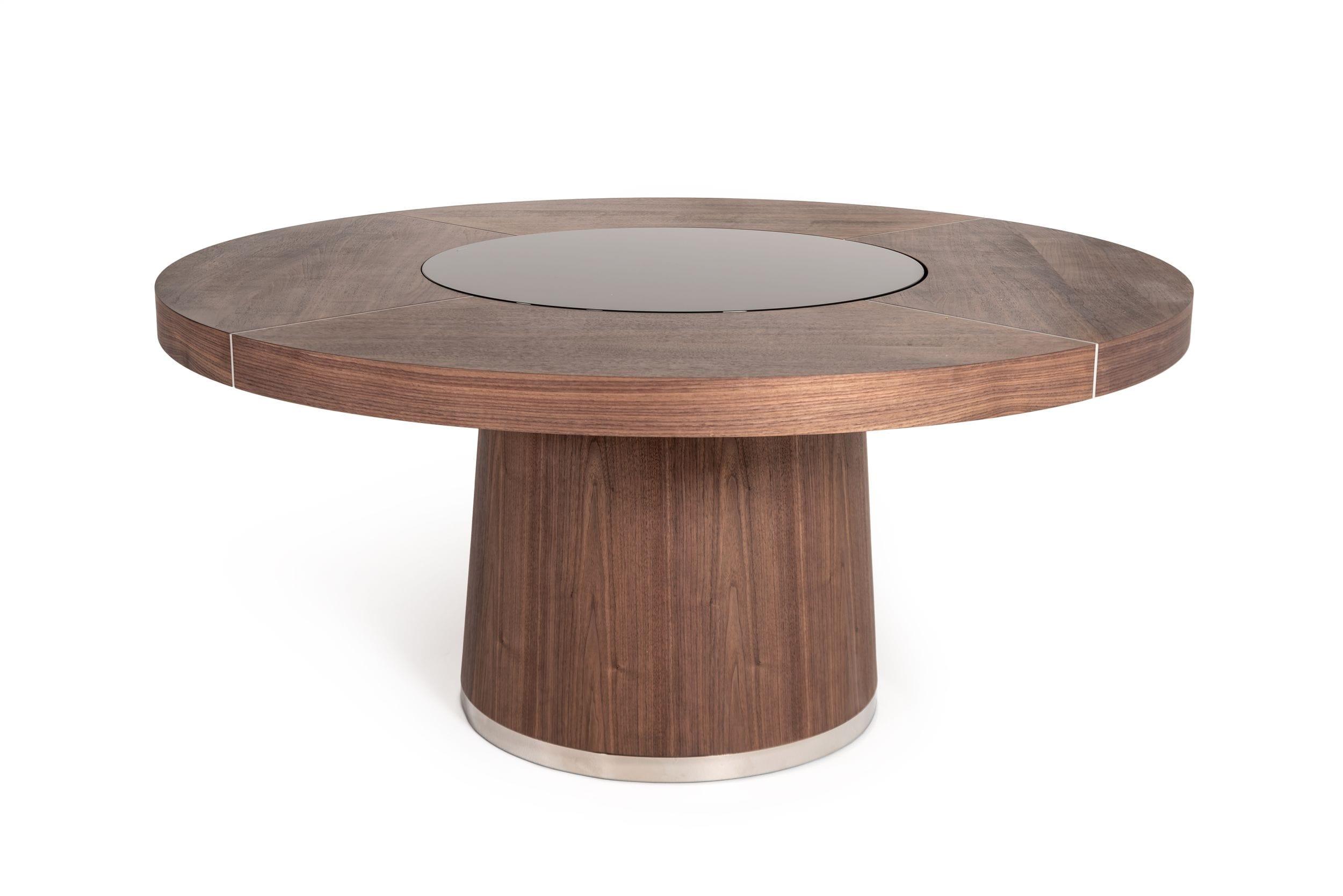 Modrest Houston Round Modern Dining Table