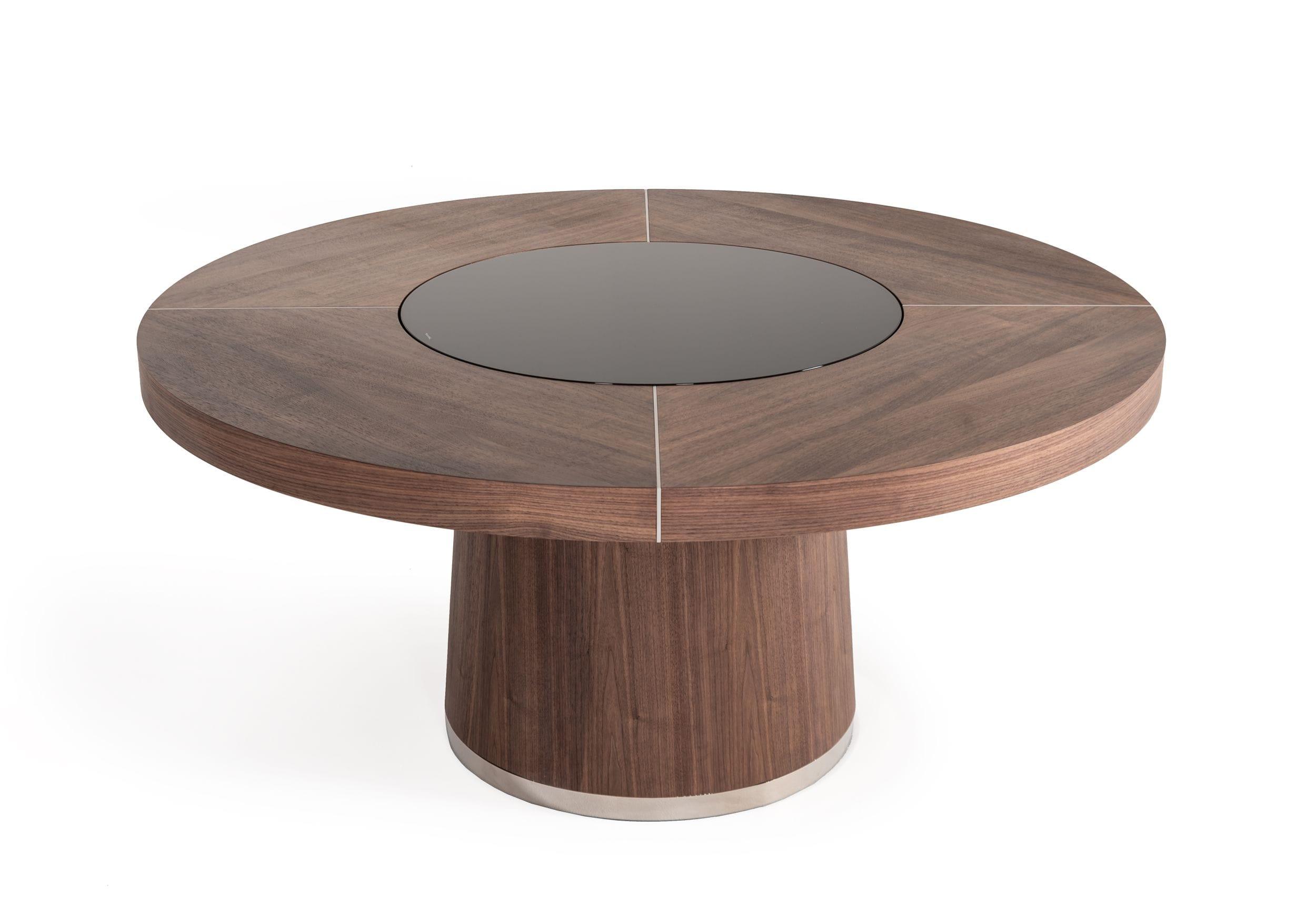 Modrest Houston Round Modern Dining Table