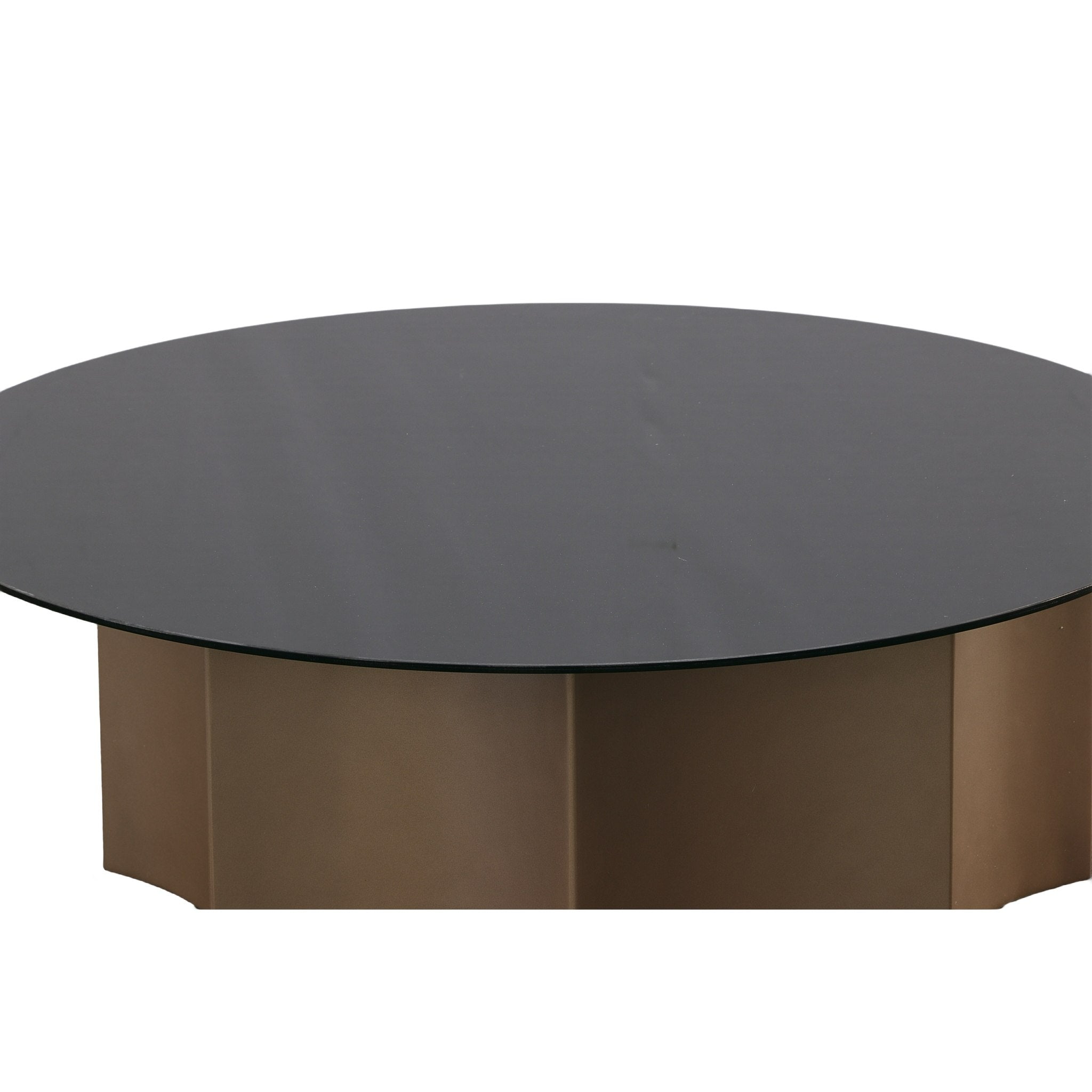 Modrest - Ingram Modern Round Coffee Table-Coffee Table-VIG-Wall2Wall Furnishings