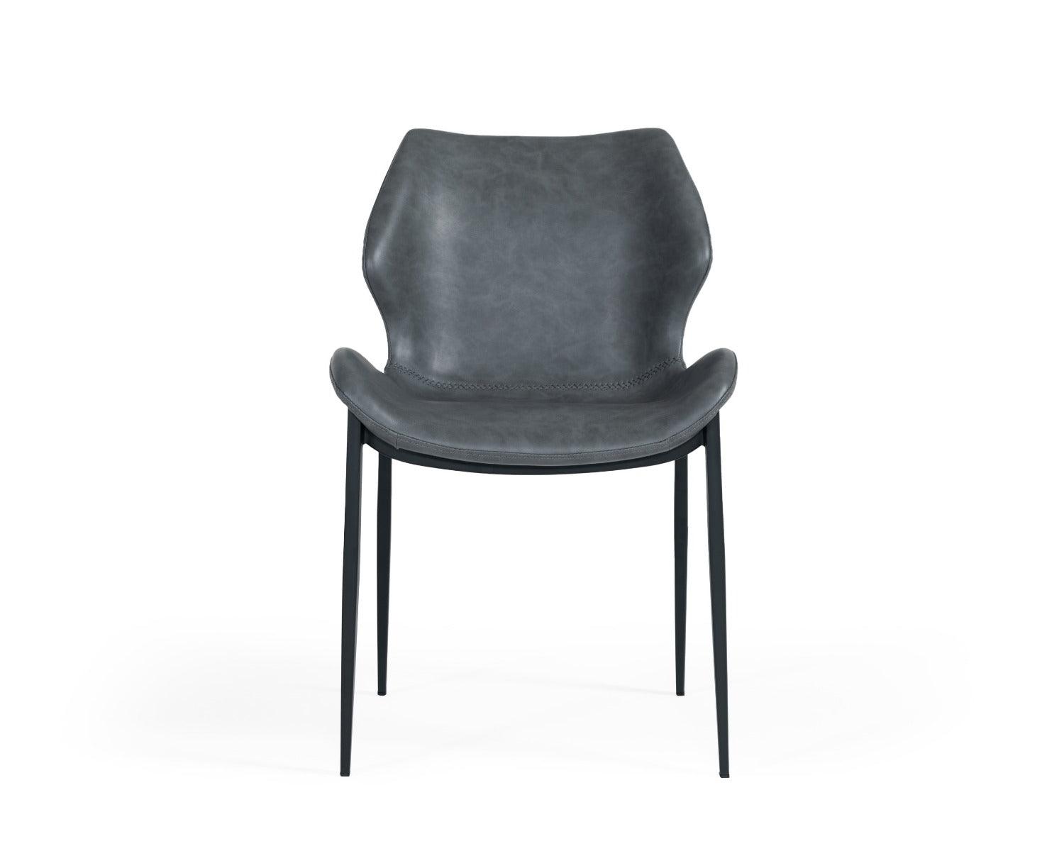 Modrest Instone Industrial EcoLeather Dining Chair (Set of 2)