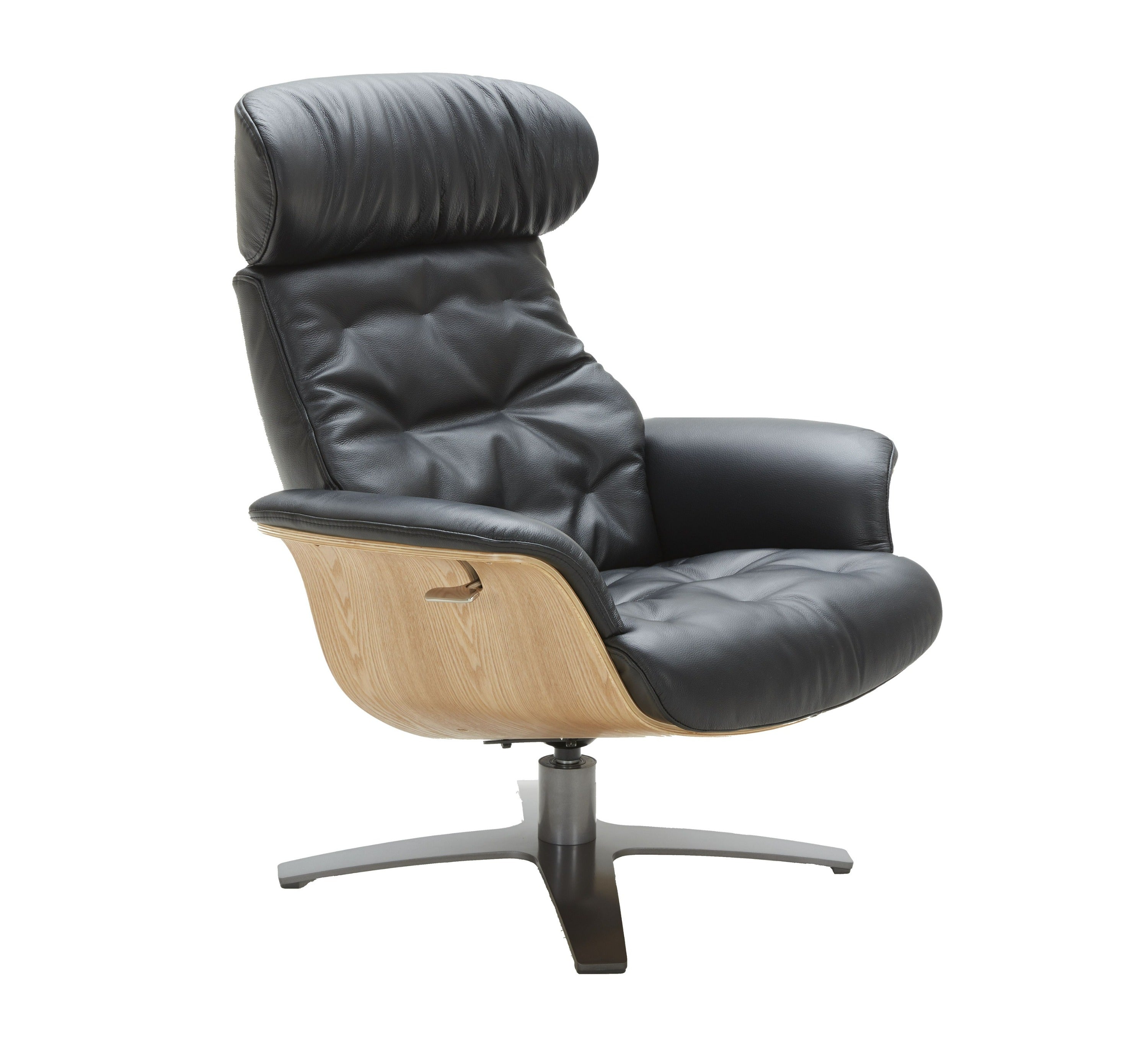 Modrest - Nowak Modern Lounge Chair & Ottoman Set-Accent Chair-VIG-Wall2Wall Furnishings