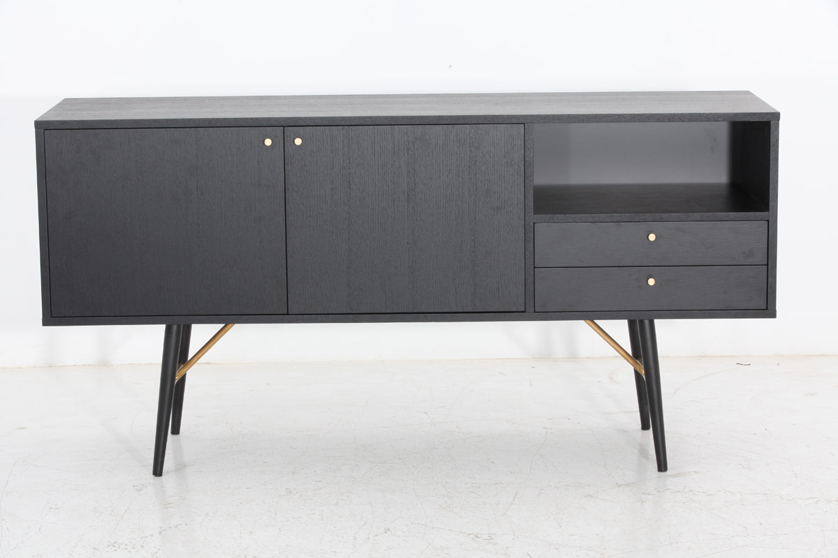 Modrest Billy Modern Oak & Buffet-Buffet-VIG-Wall2Wall Furnishings