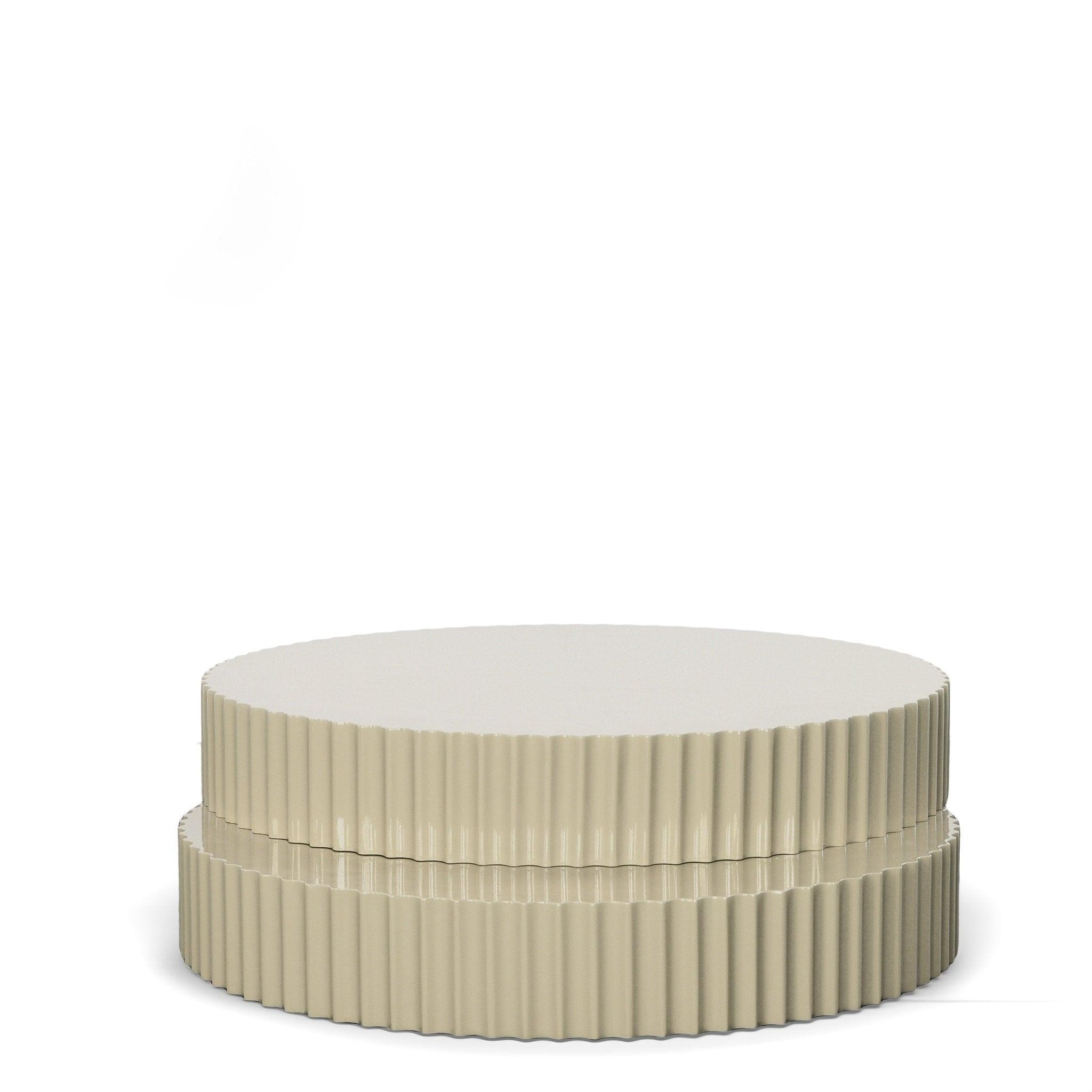 Modrest Jacinto Modern Round Coffee Table