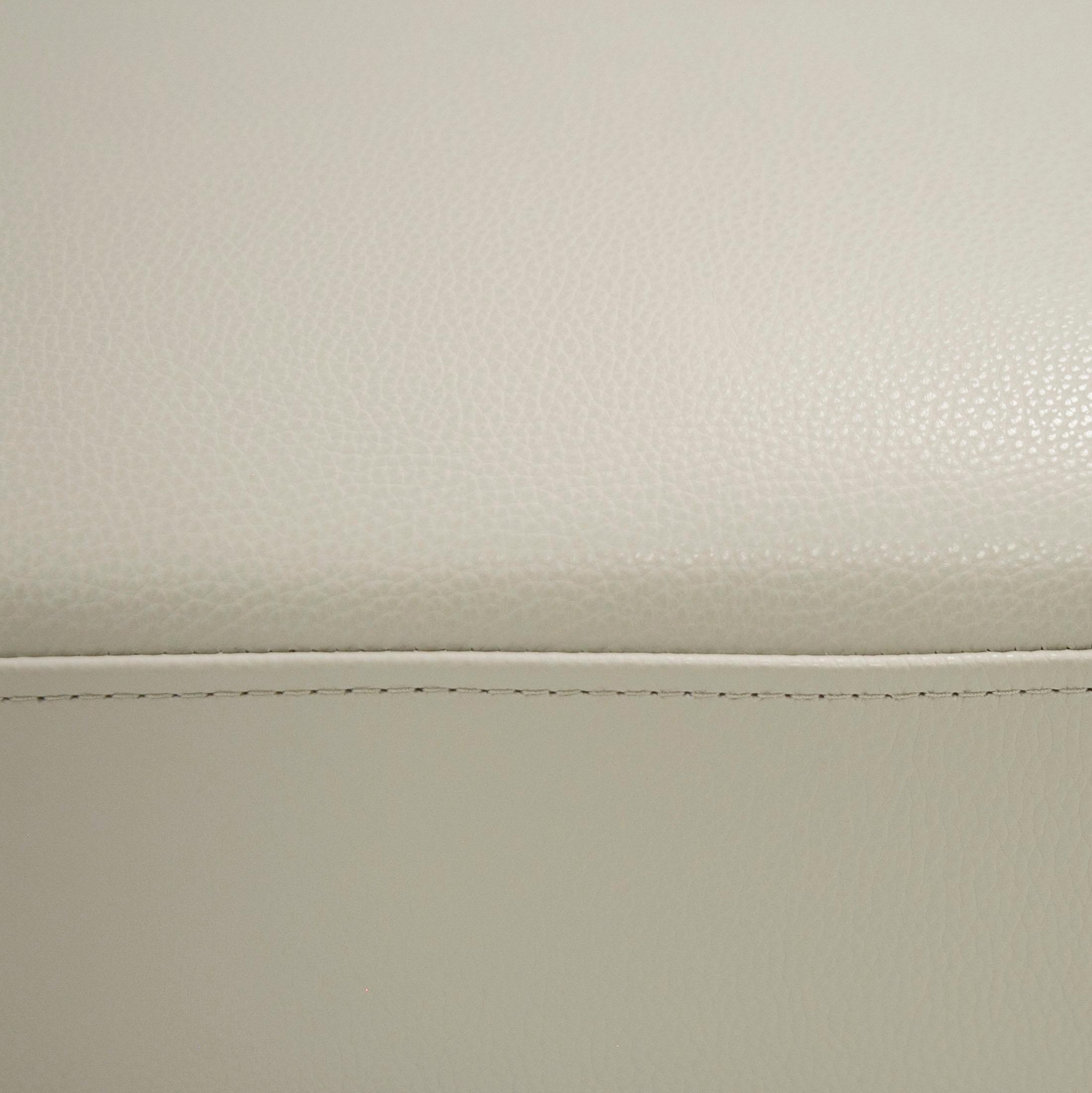 Divani Casa Jacoba Modern Leather Rectangular Ottoman