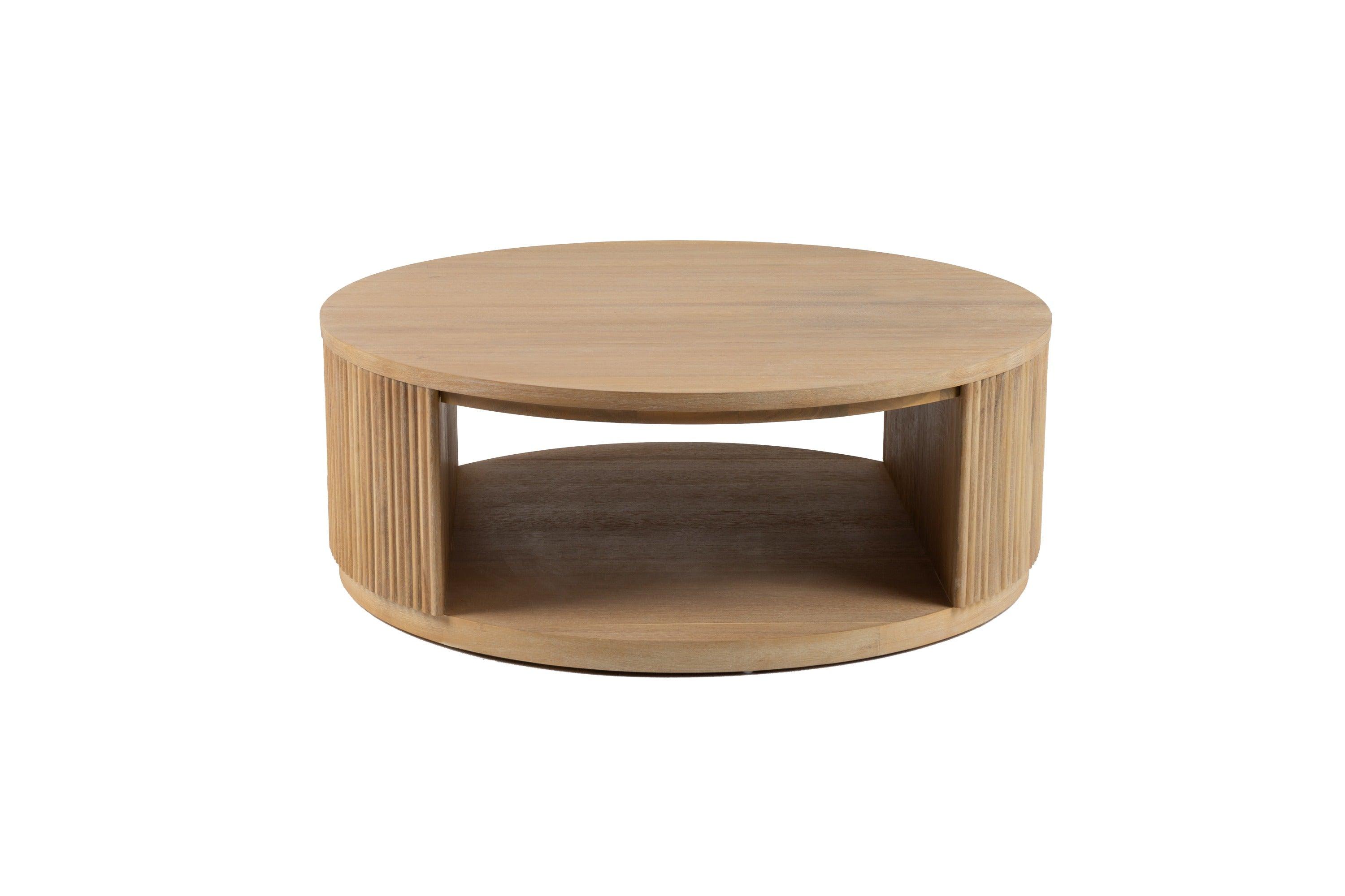 Modrest Jacobson Modern Natural Acacia Coffee Table