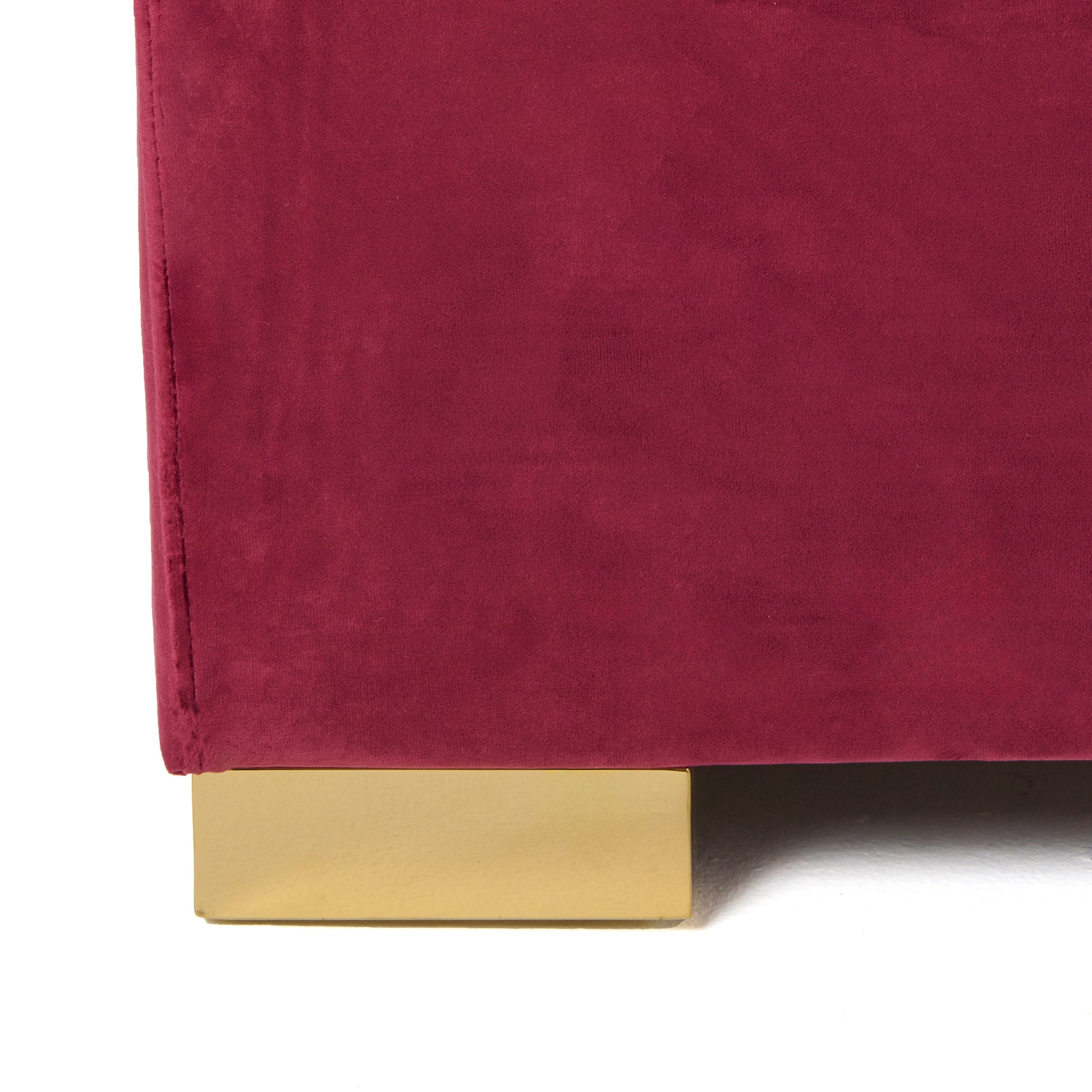 Janet Modern Velvet Bed