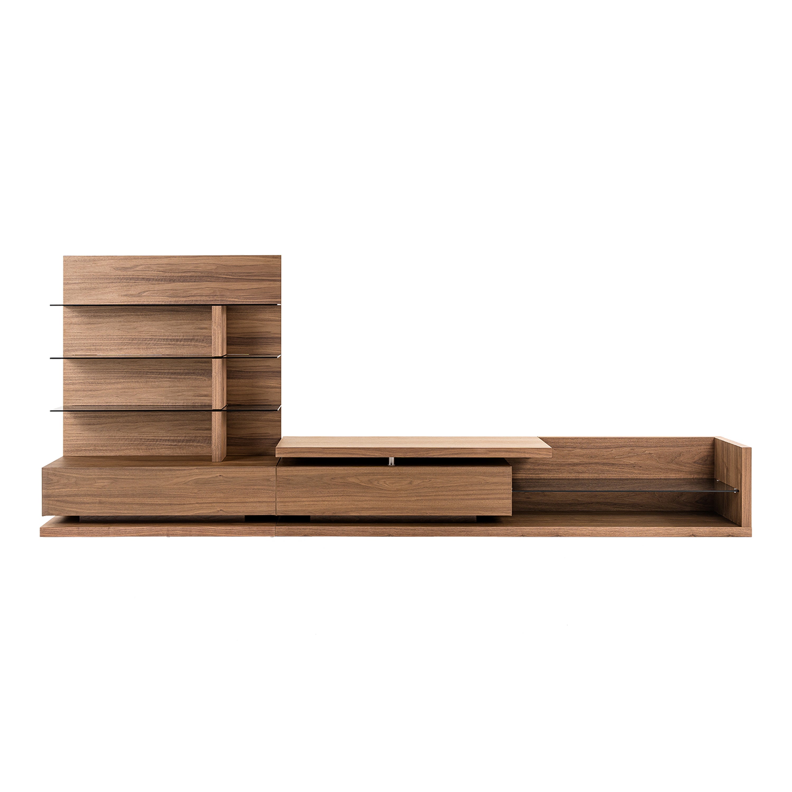 Jefferson Mid-Century Modern Reversible Entertainment Center