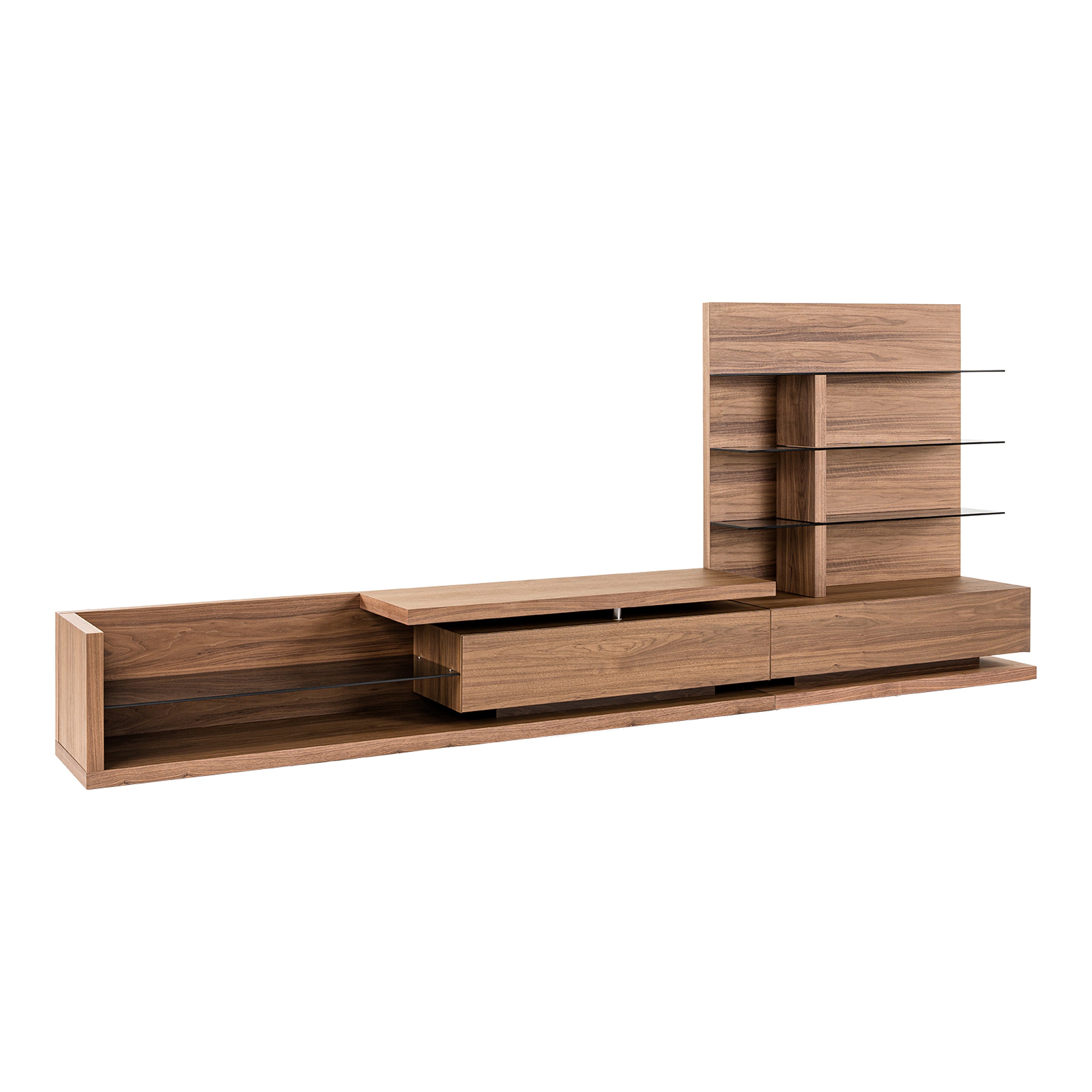 Jefferson Mid-Century Modern Reversible Entertainment Center