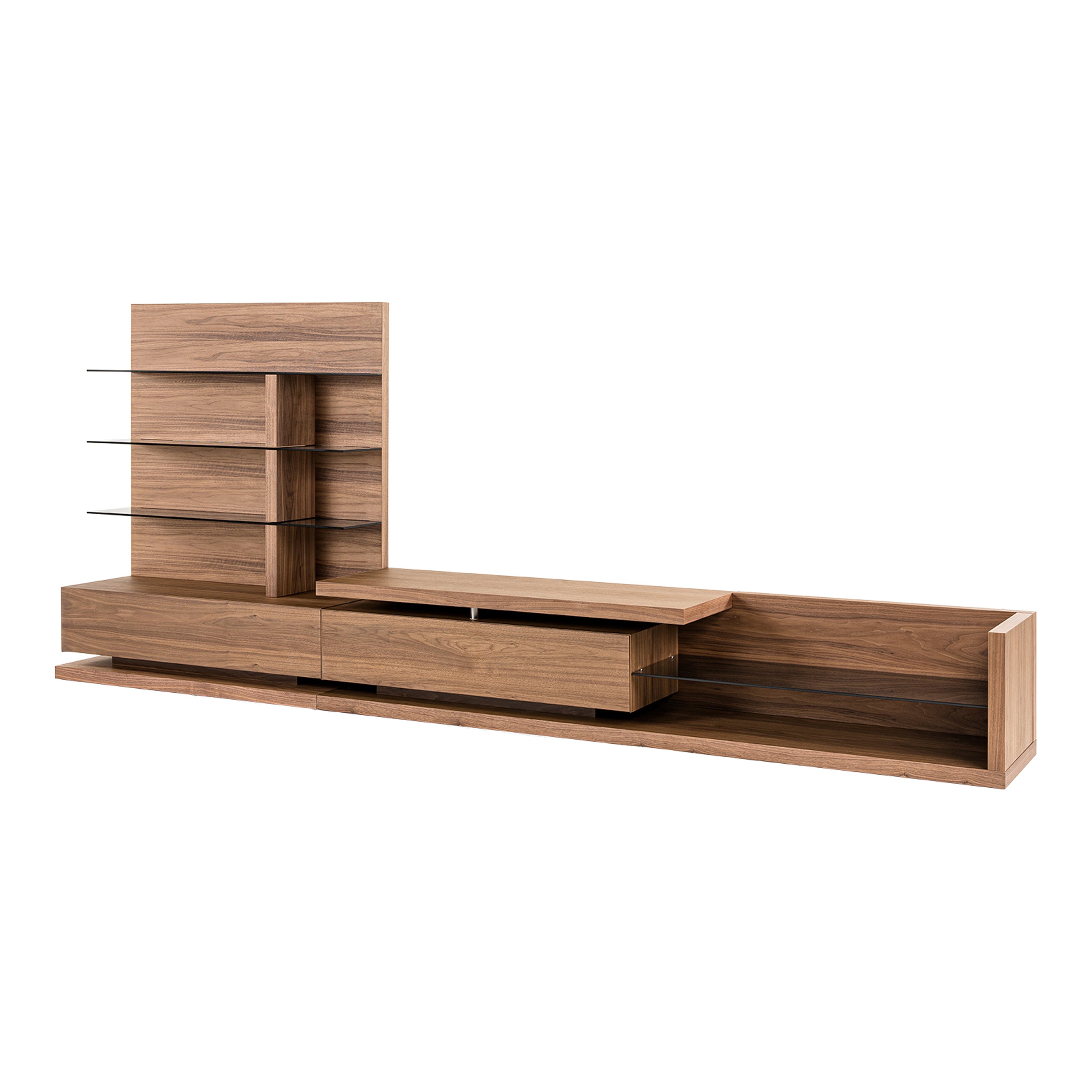 Jefferson Mid-Century Modern Reversible Entertainment Center
