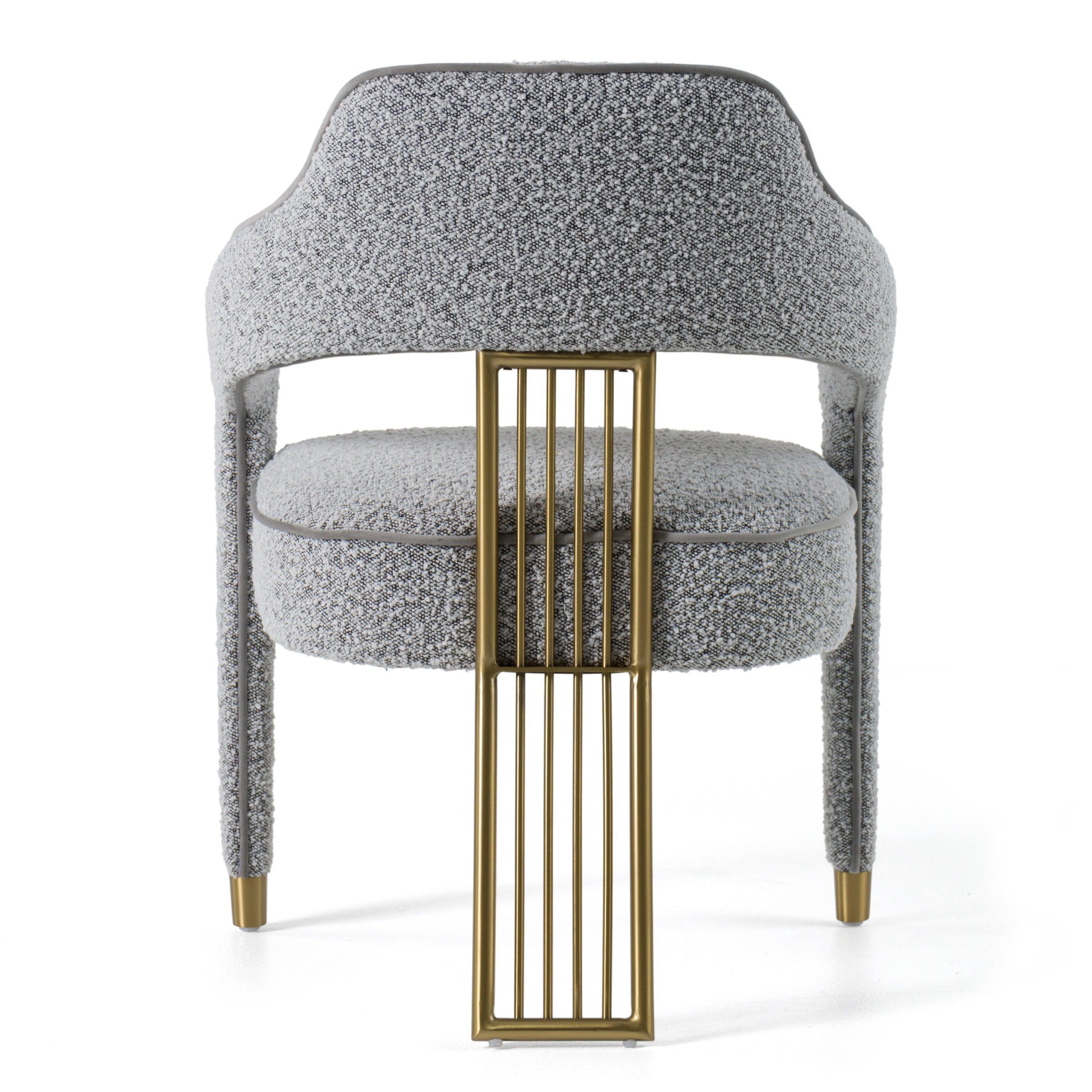 Modrest Kasem Modern Fabric Dining Chair