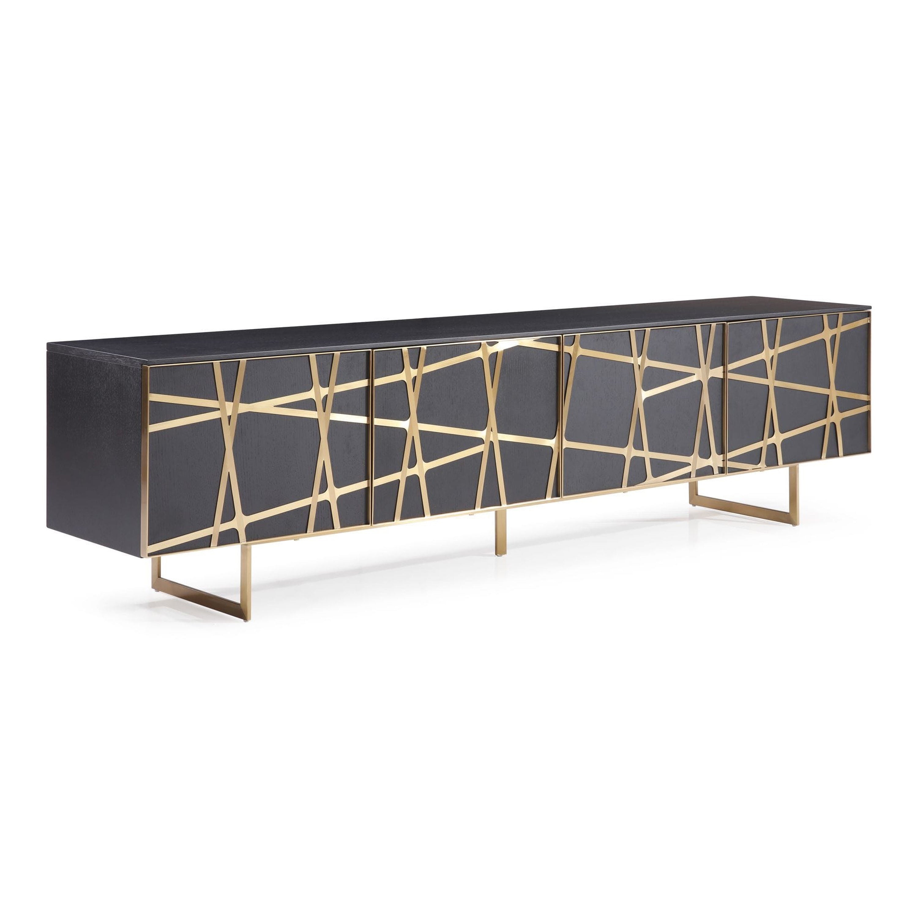 Kilson Modern Champagne TV Stand