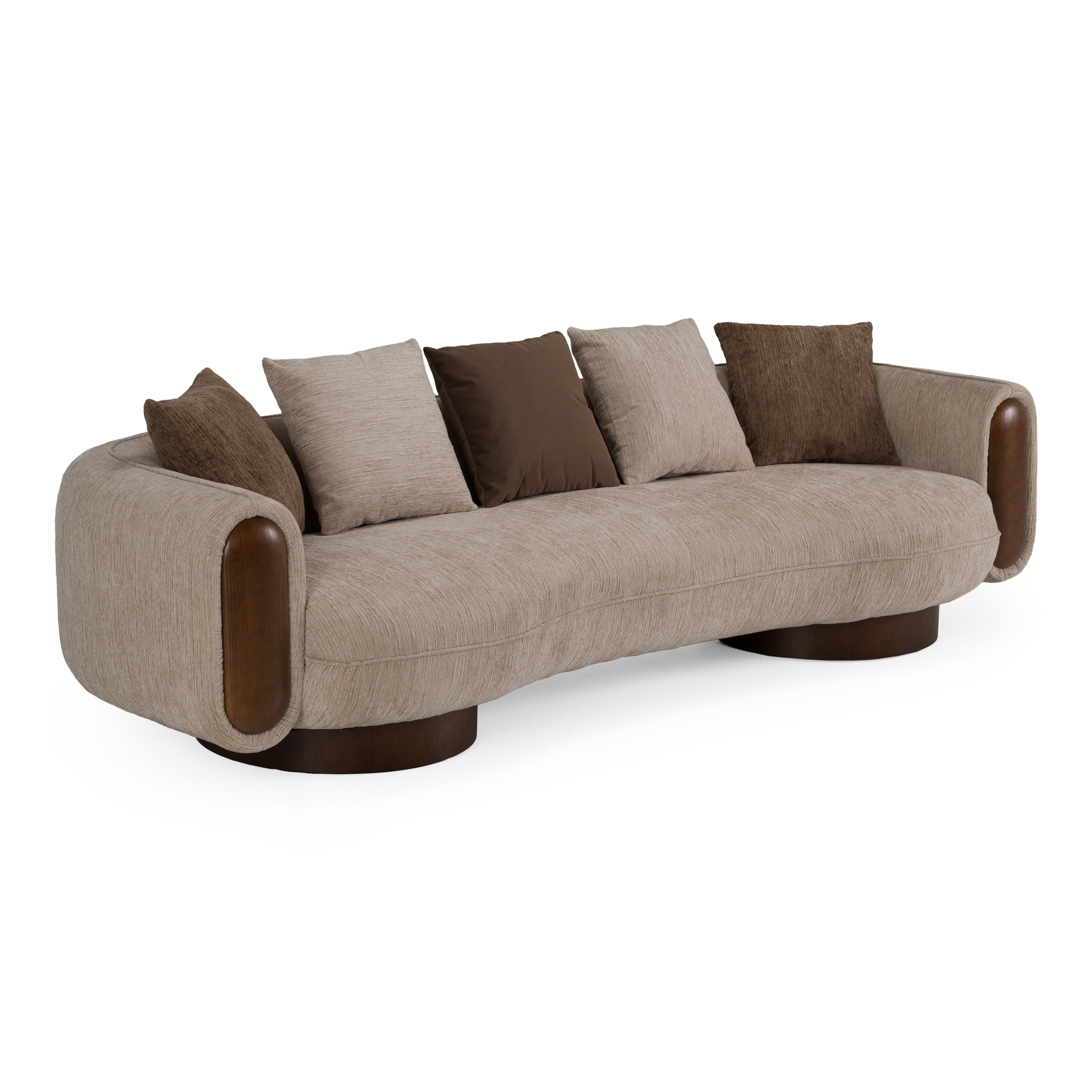 Kiran - Modern Fabric Sofa