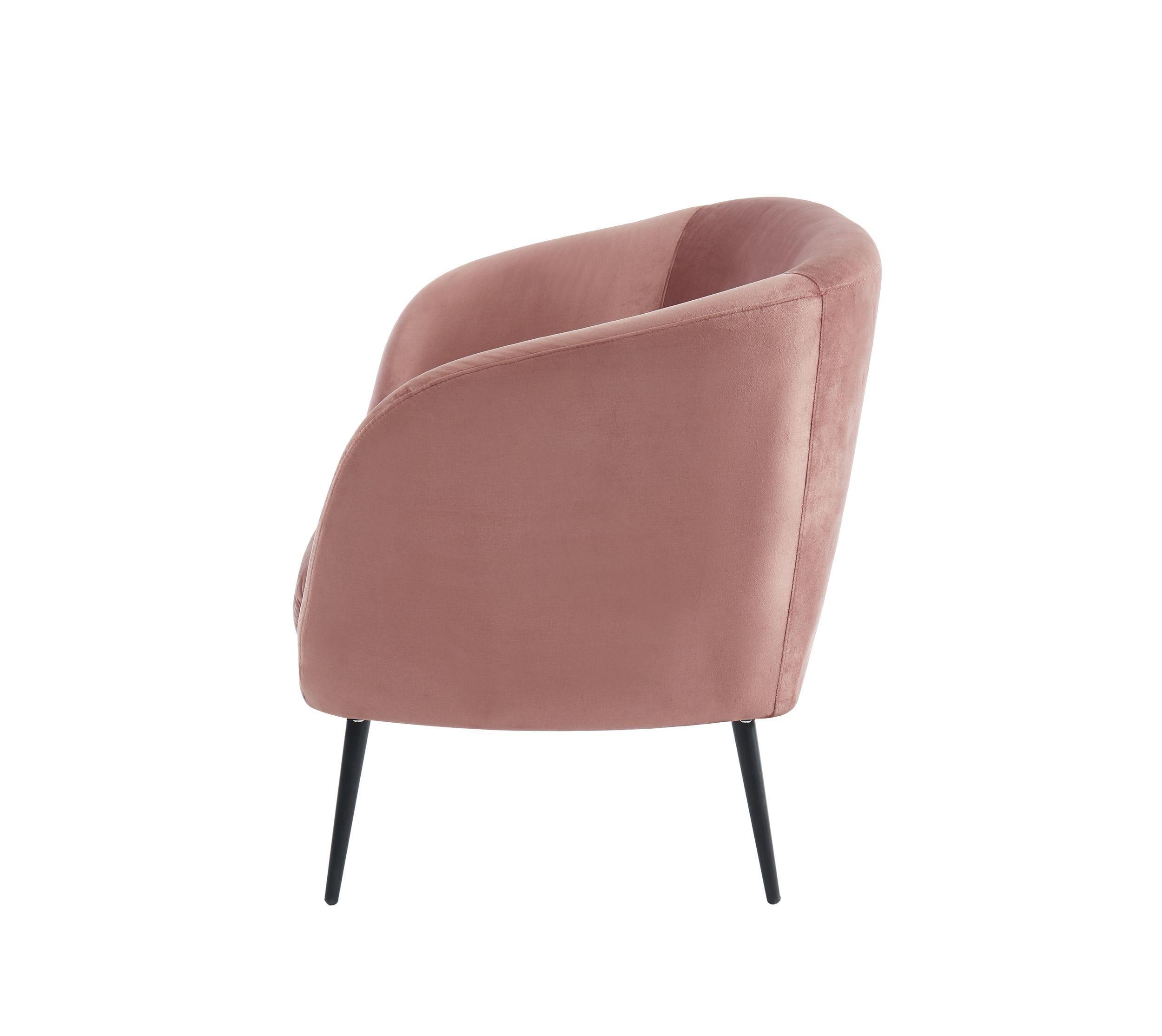 Divani Casa Koeing Modern Coral Fabric Sofa