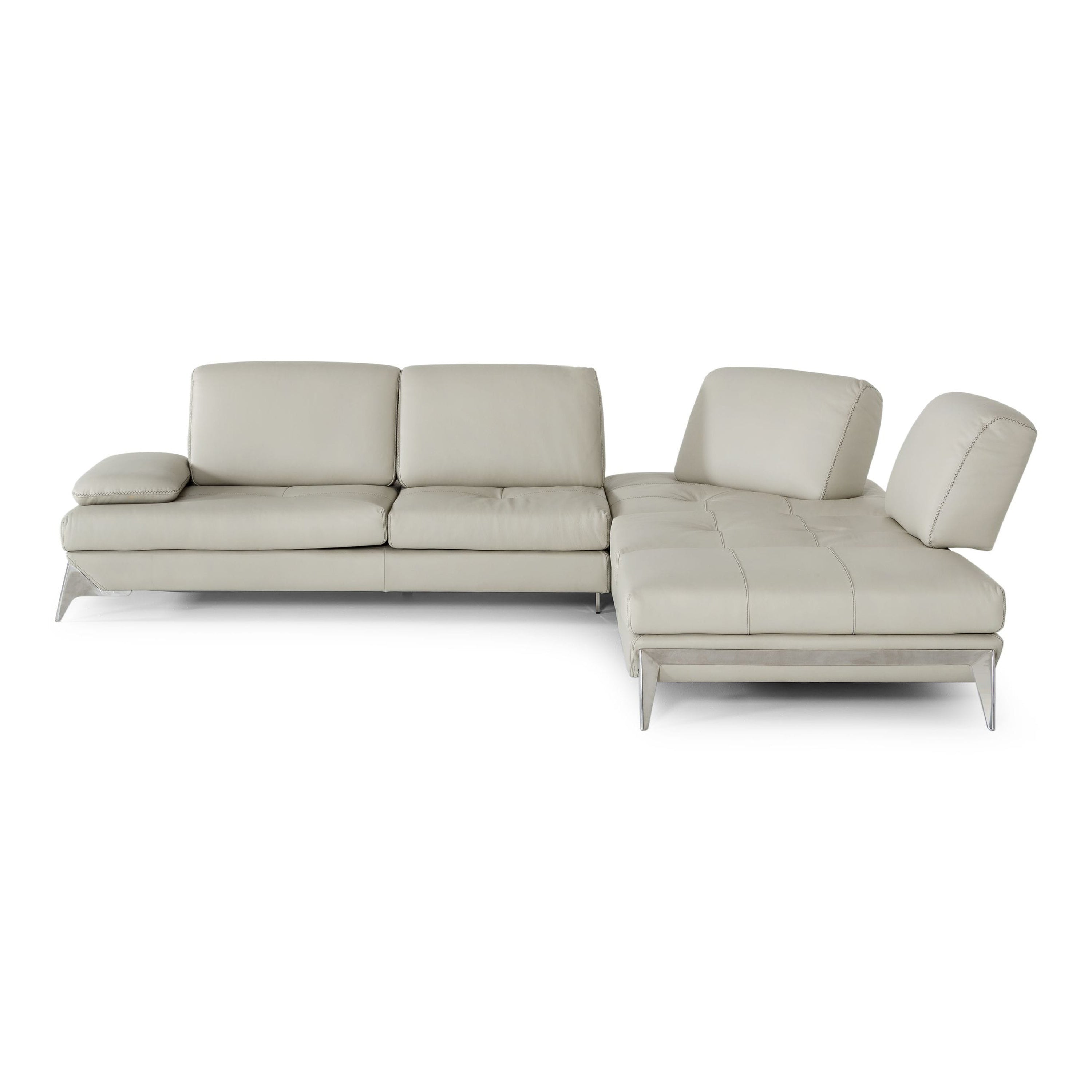 Andrea Modern Leather Sectional Sofa