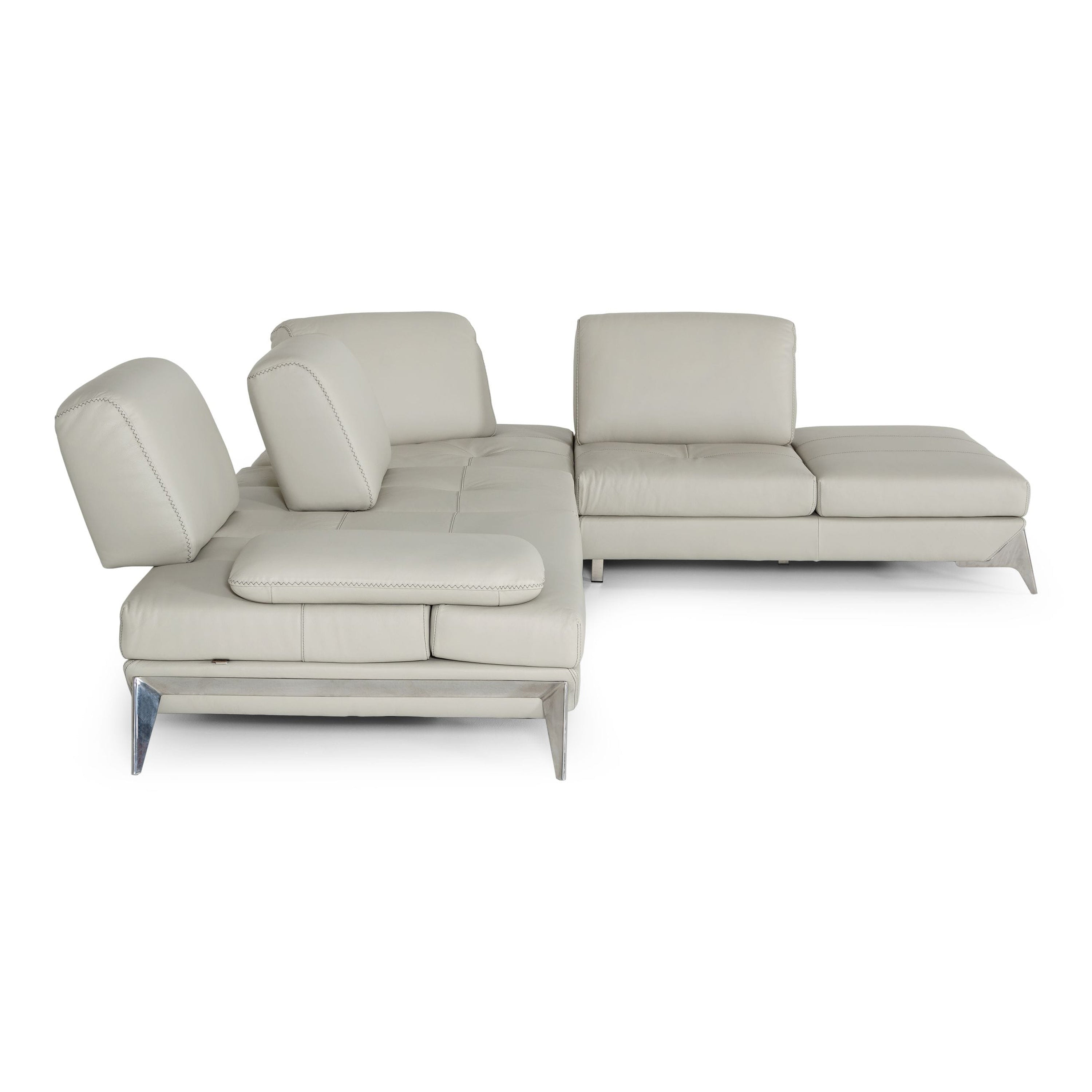 Andrea Modern Leather Sectional Sofa