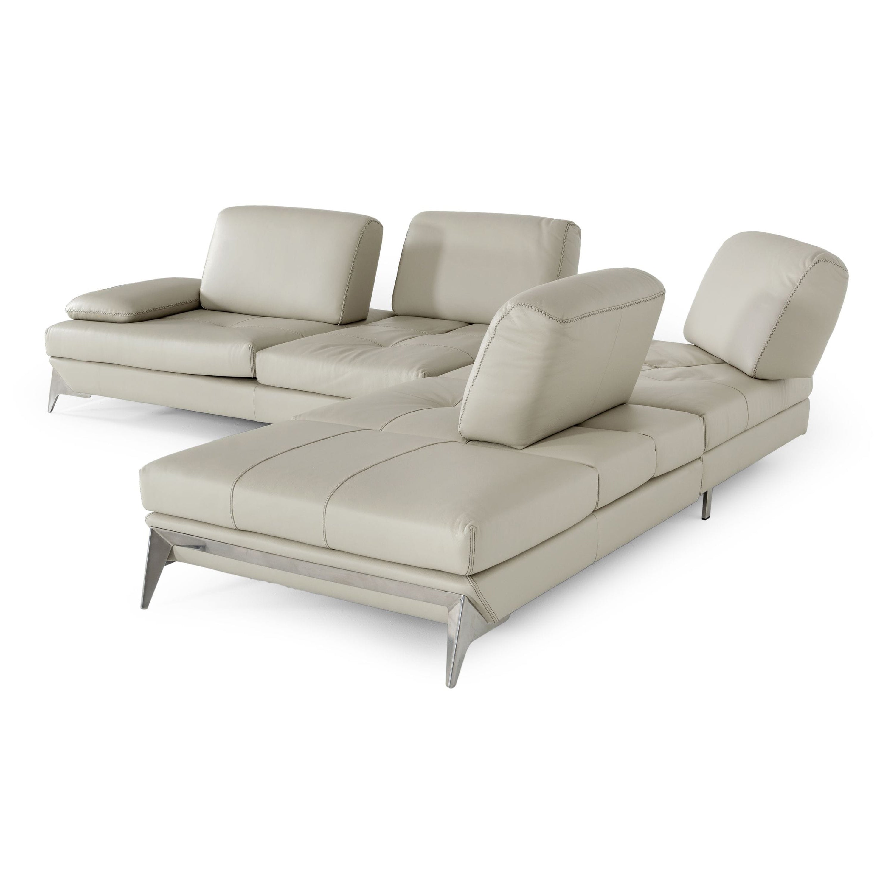 Andrea Modern Leather Sectional Sofa