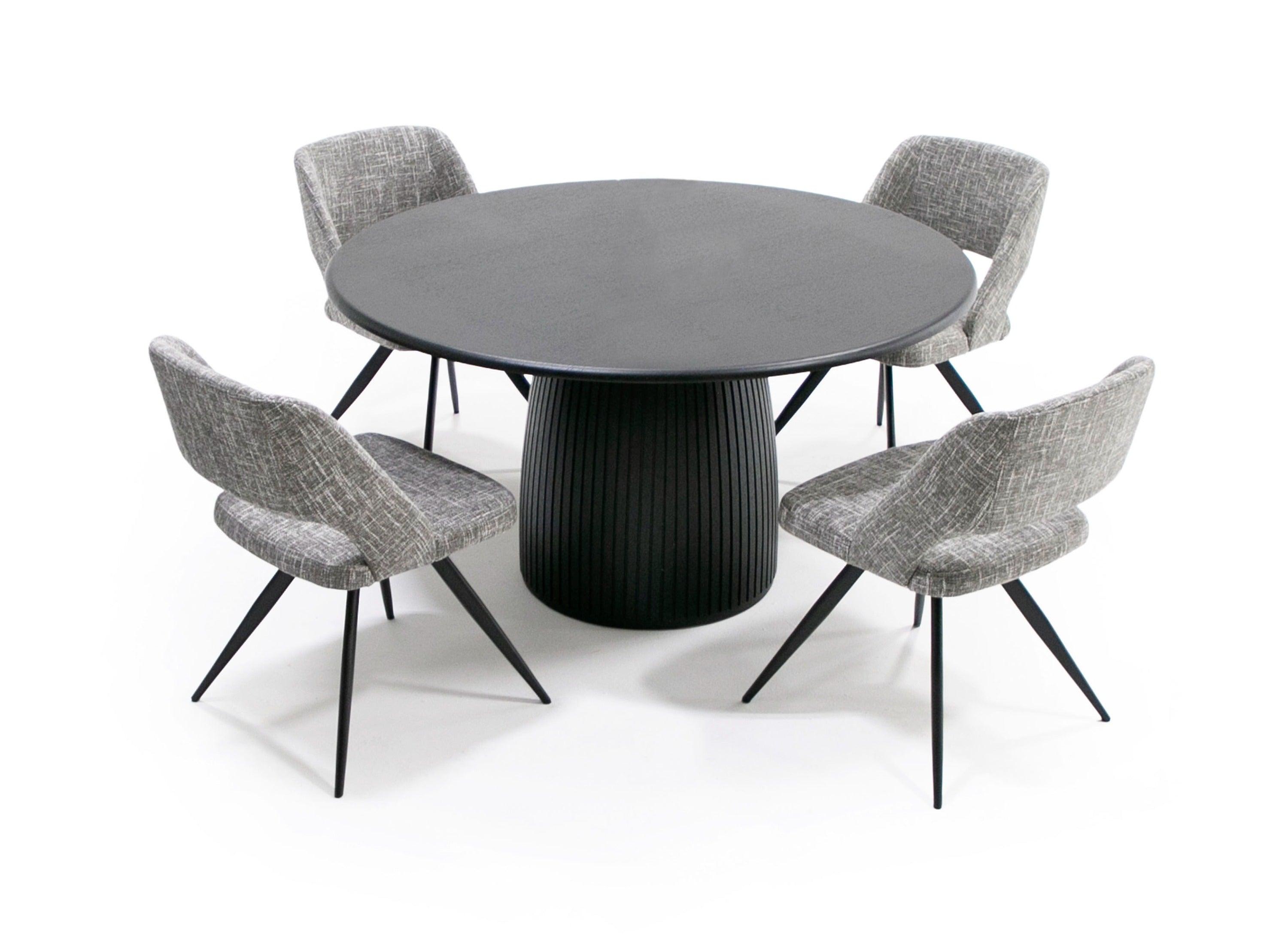 Modrest Lander Modern Mid Century Round Dining Table