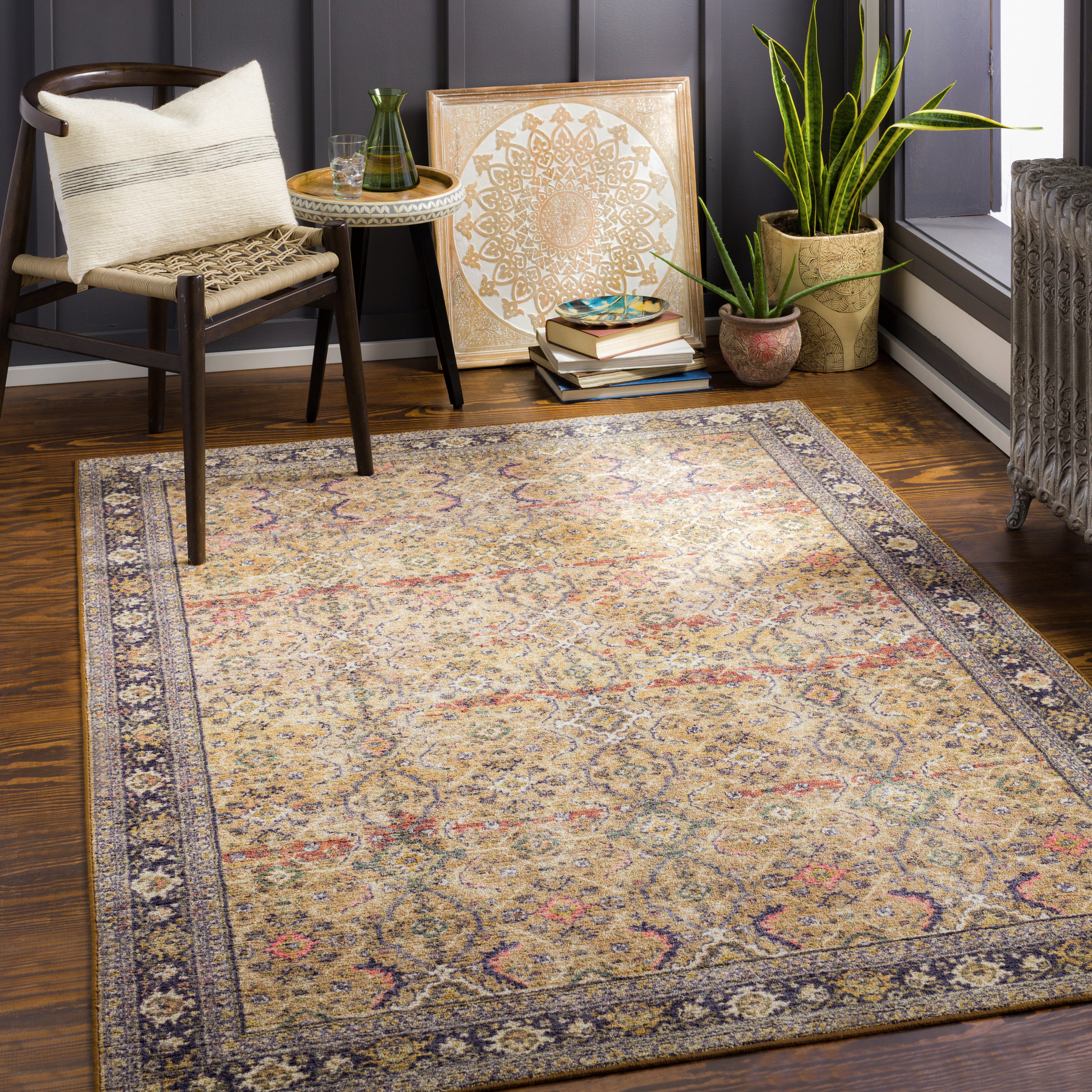 Leicester Machine Woven Rug LEC-2305-Area Rug-Livabliss-Wall2Wall Furnishings