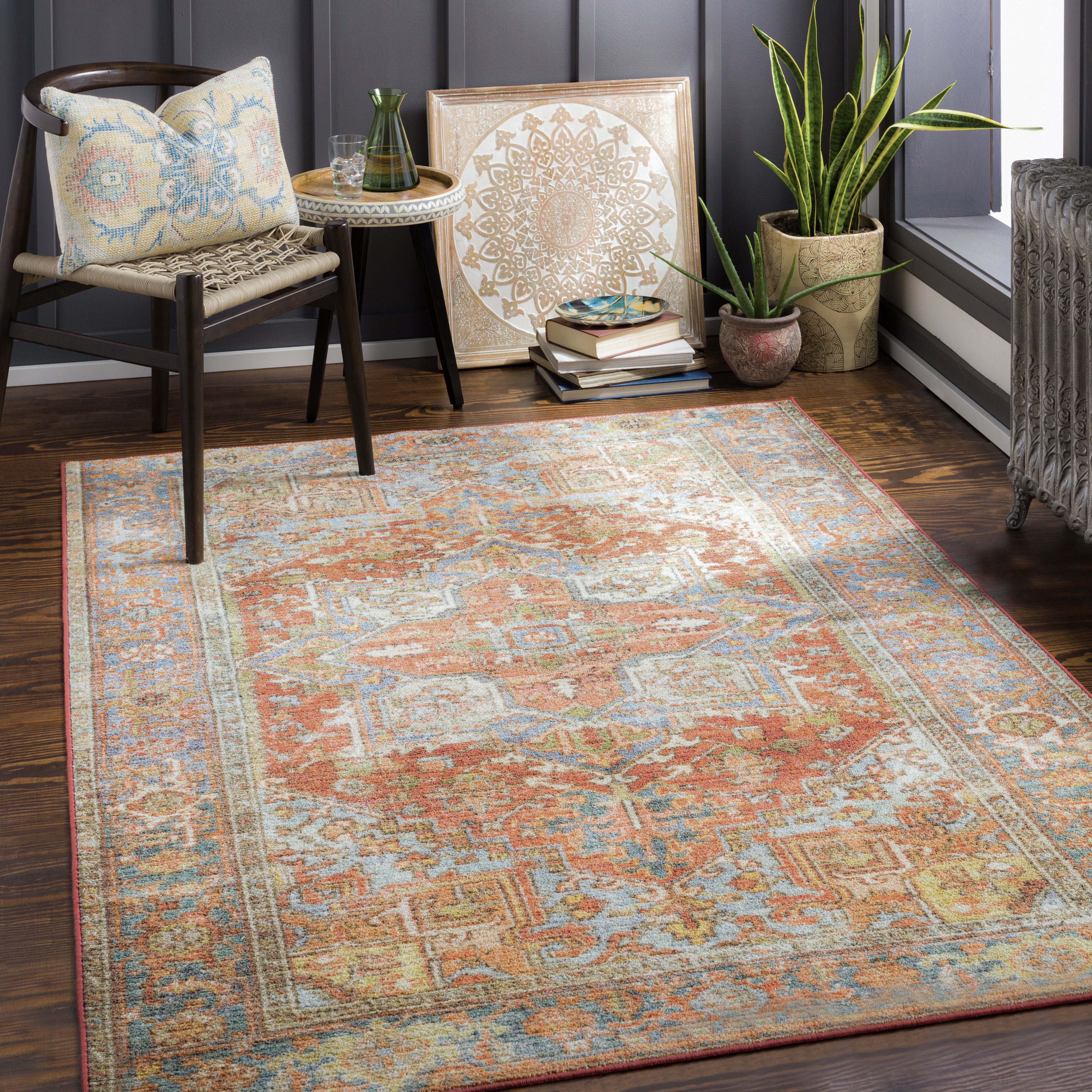 Leicester Machine Woven Rug LEC-2306-Area Rug-Livabliss-Wall2Wall Furnishings
